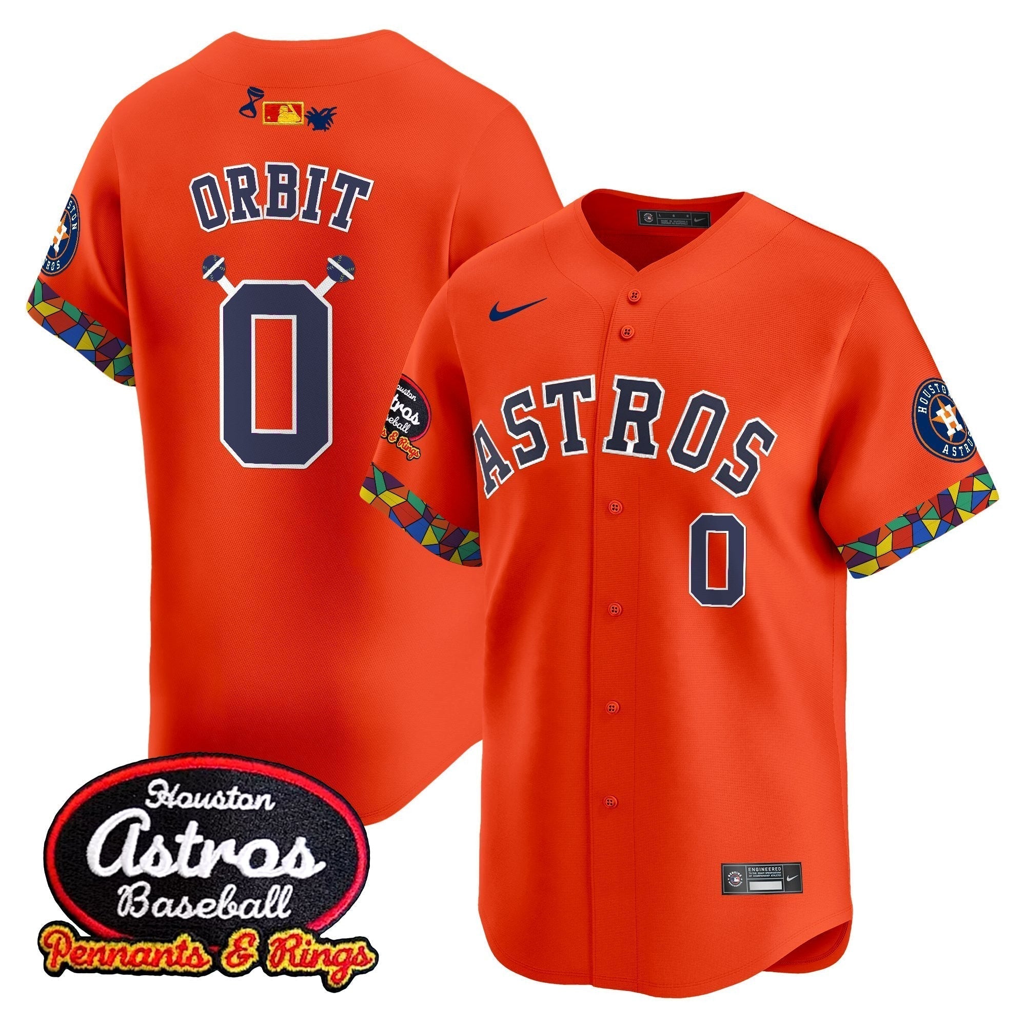 HOU x El Tiempo Cantina Vapor Premier Limited Jersey - Stitched