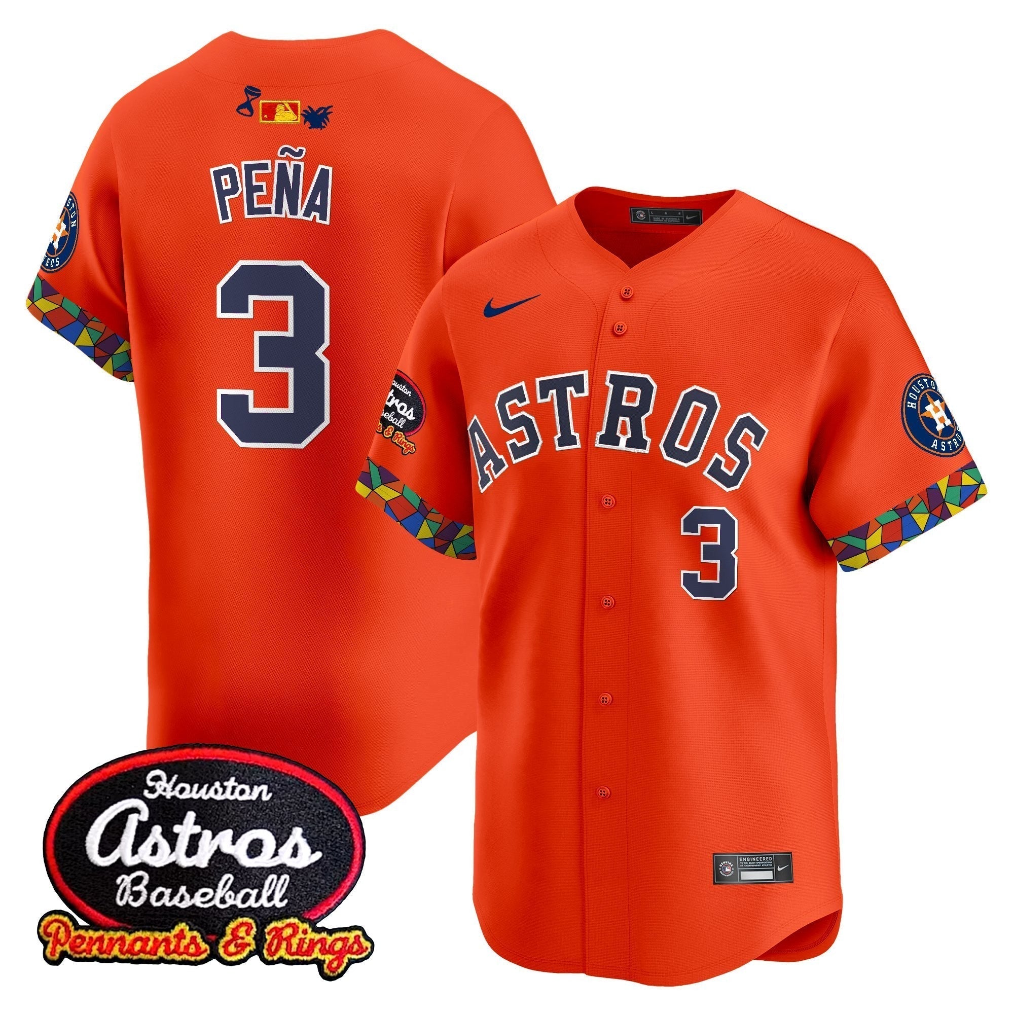 HOU x El Tiempo Cantina Vapor Premier Limited Jersey - Stitched