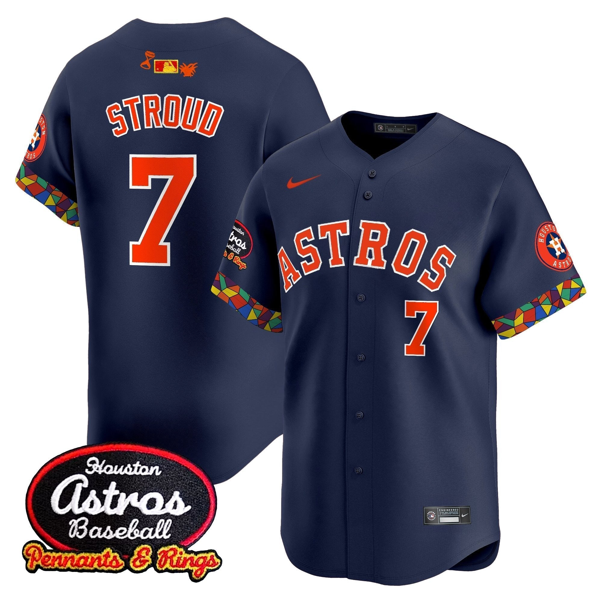 HOU x El Tiempo Cantina Vapor Premier Limited Jersey - Stitched