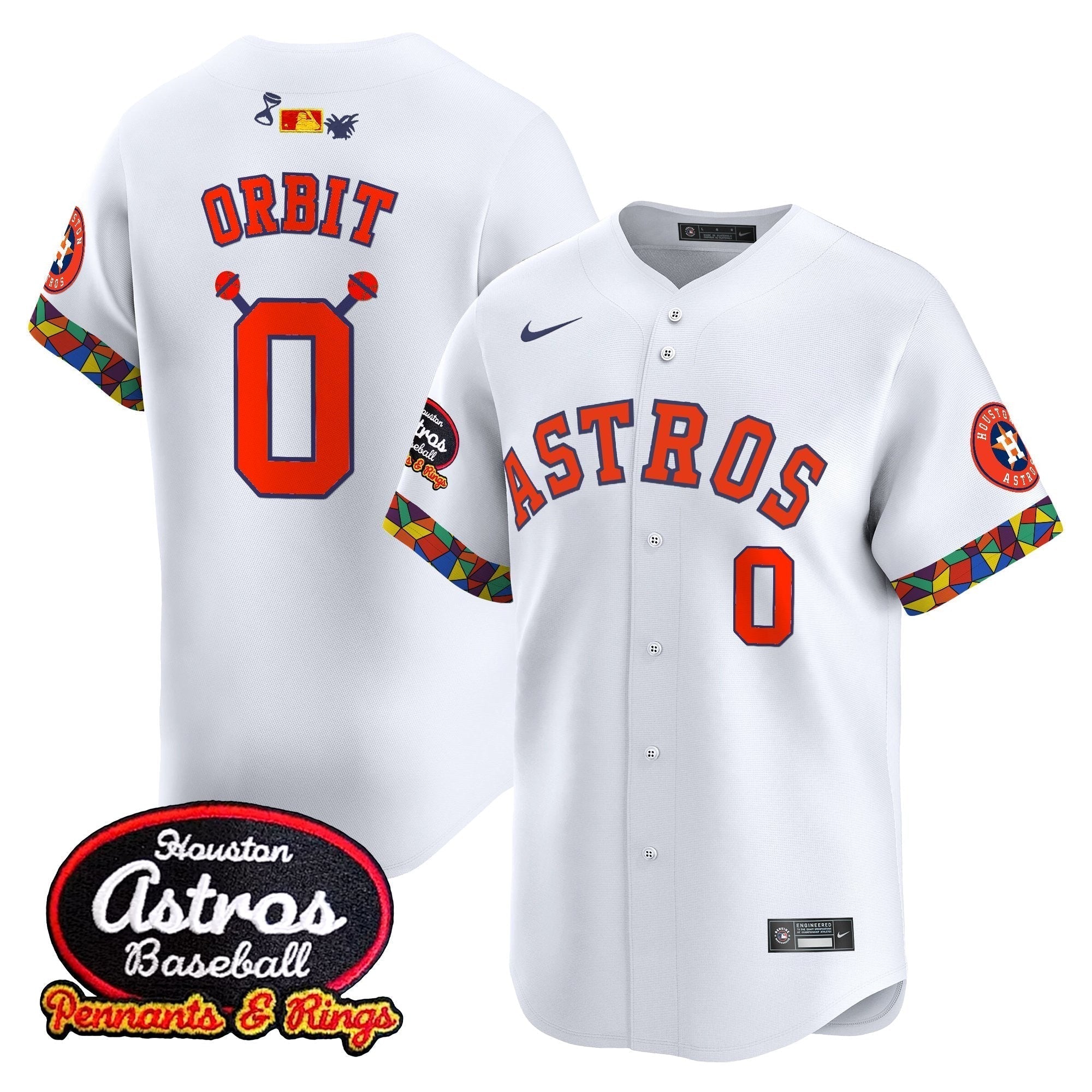 HOU x El Tiempo Cantina Vapor Premier Limited Jersey - Stitched