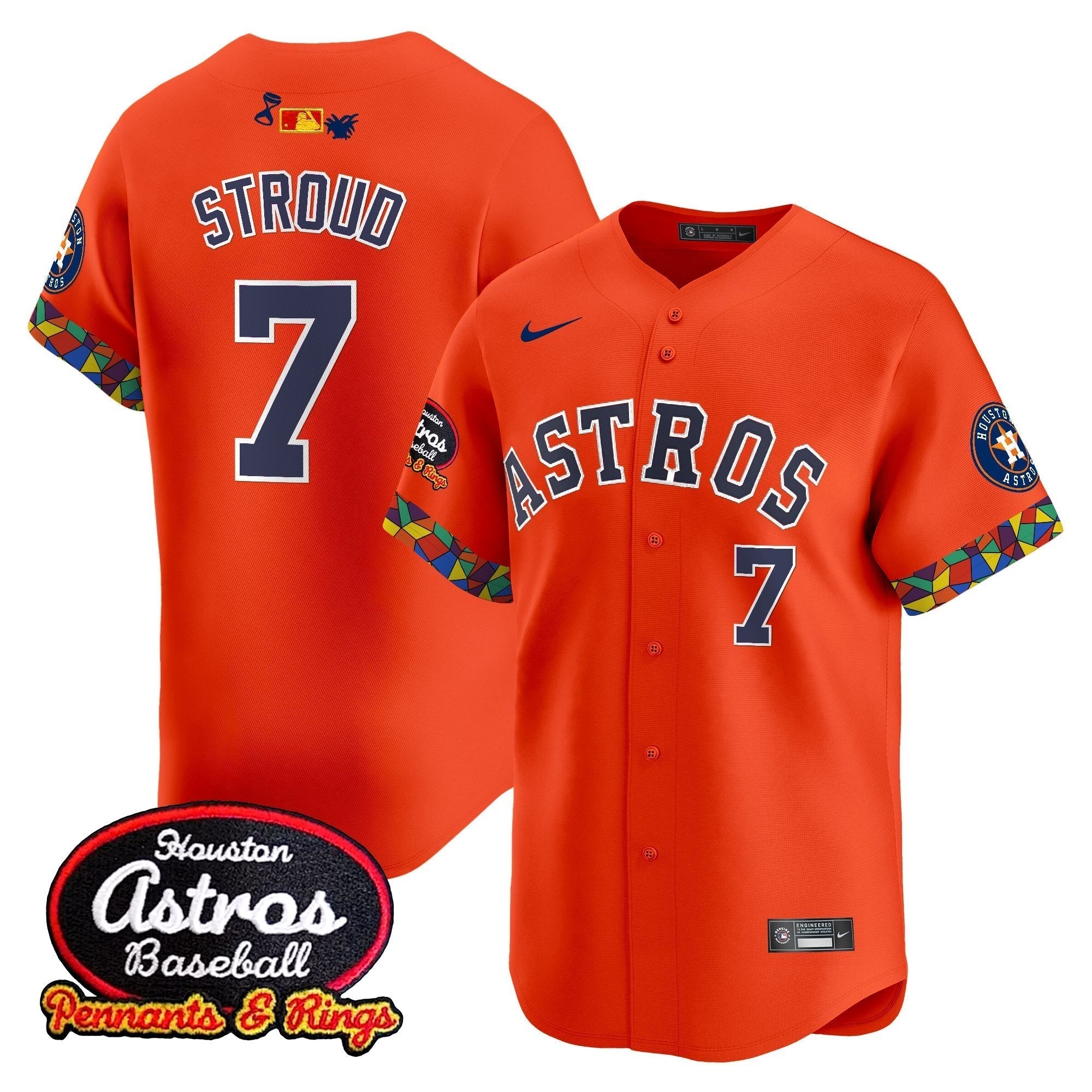 HOU x El Tiempo Cantina Vapor Premier Limited Jersey - Stitched