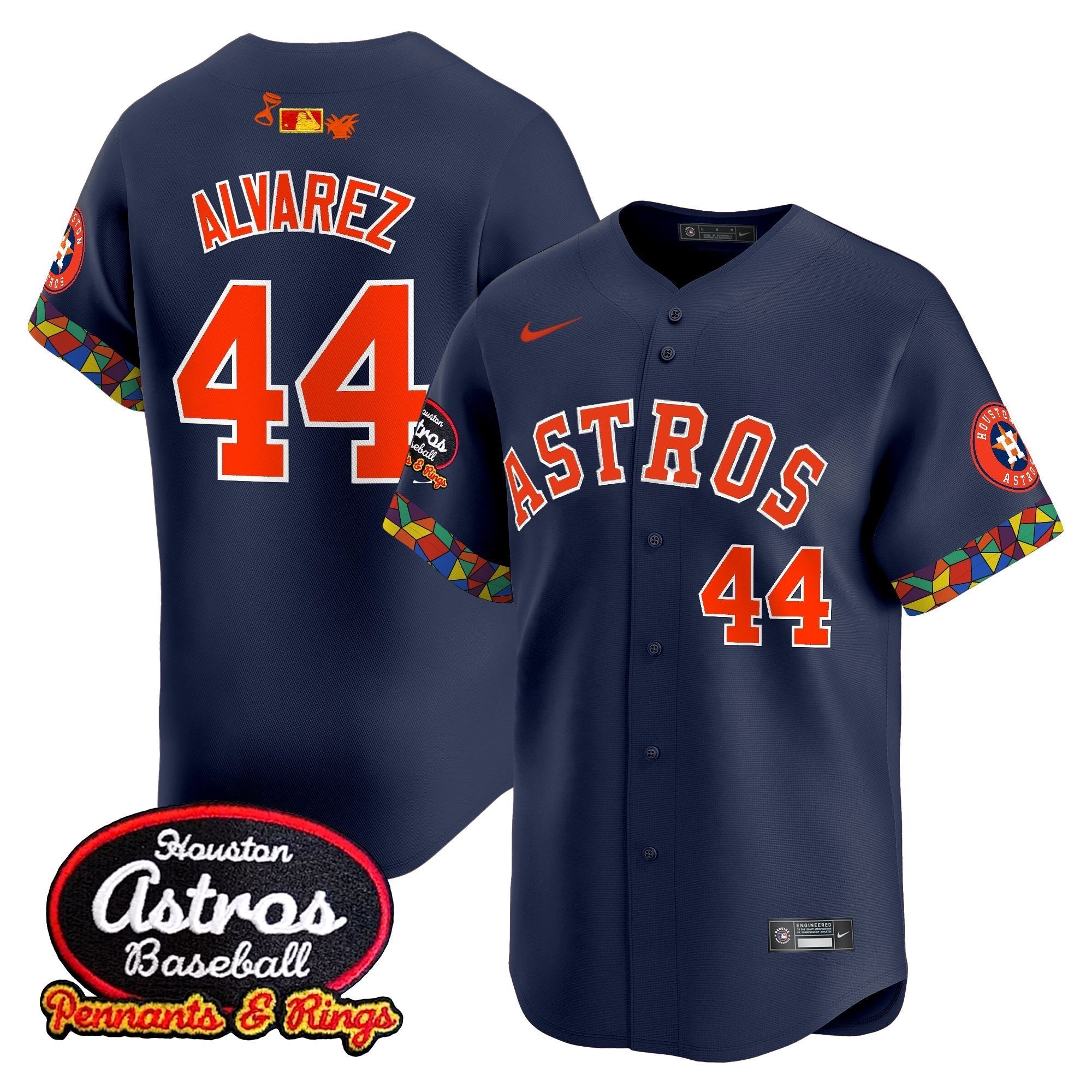 HOU x El Tiempo Cantina Vapor Premier Limited Jersey - Stitched