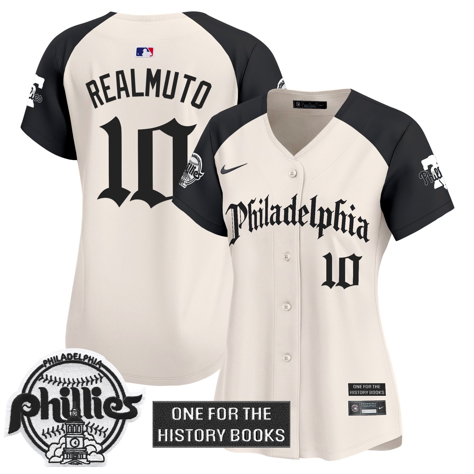 Women's Phillies 'Retro Newspaper Edition' Vapor Premier Limited Jersey - Stitched