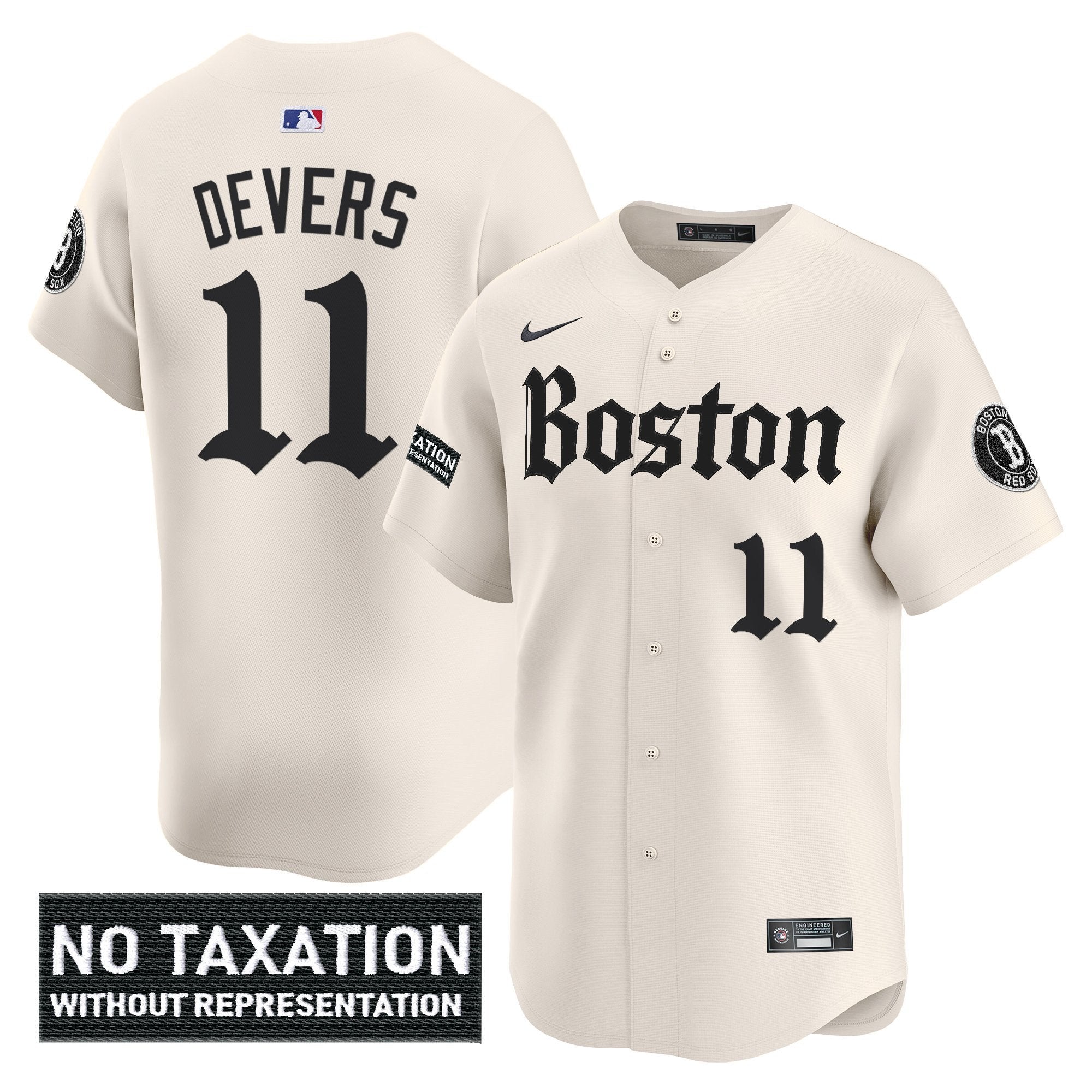 BOS 'Retro Newspaper Edition' Vapor Premier Limited Jersey - Stitched
