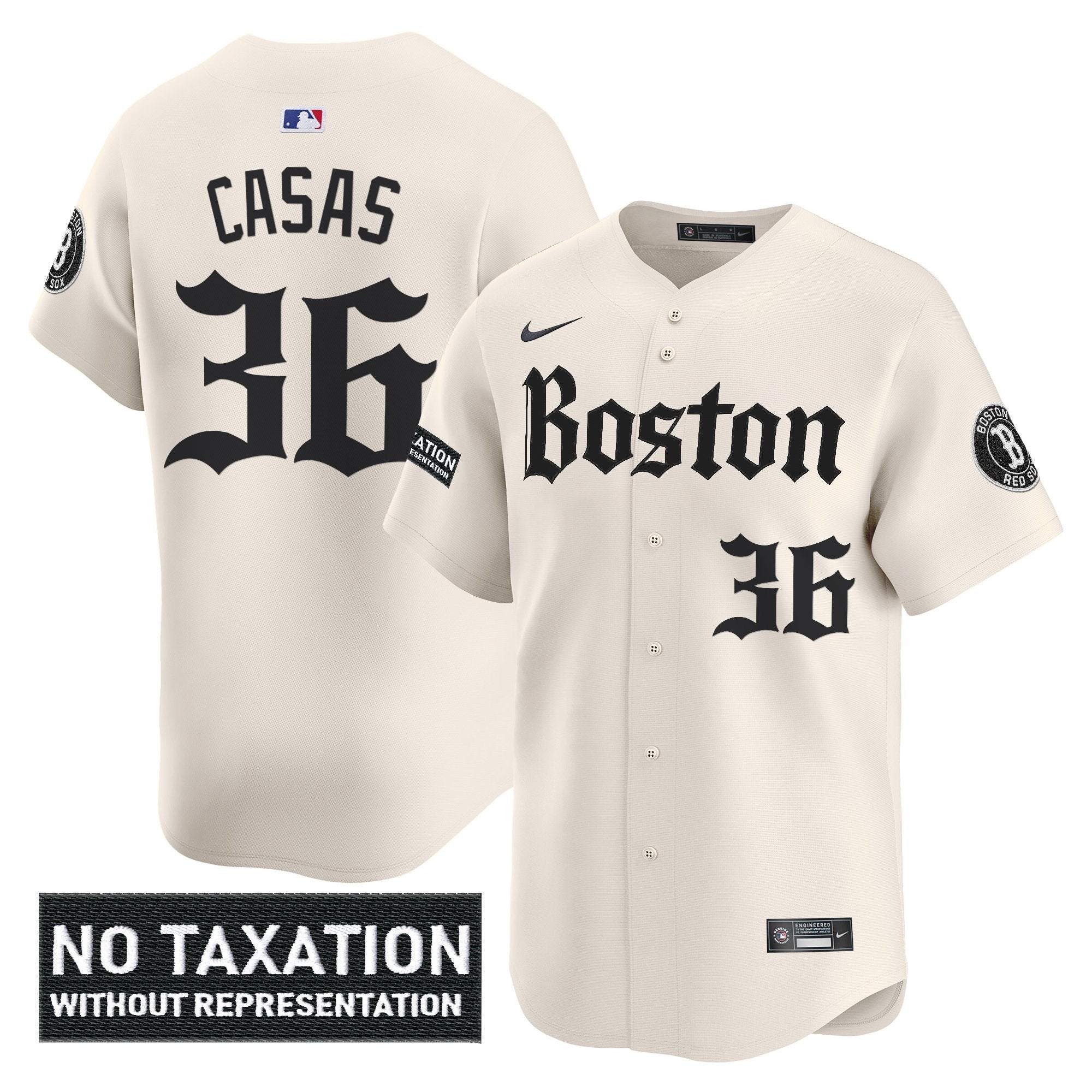 BOS 'Retro Newspaper Edition' Vapor Premier Limited Jersey - Stitched