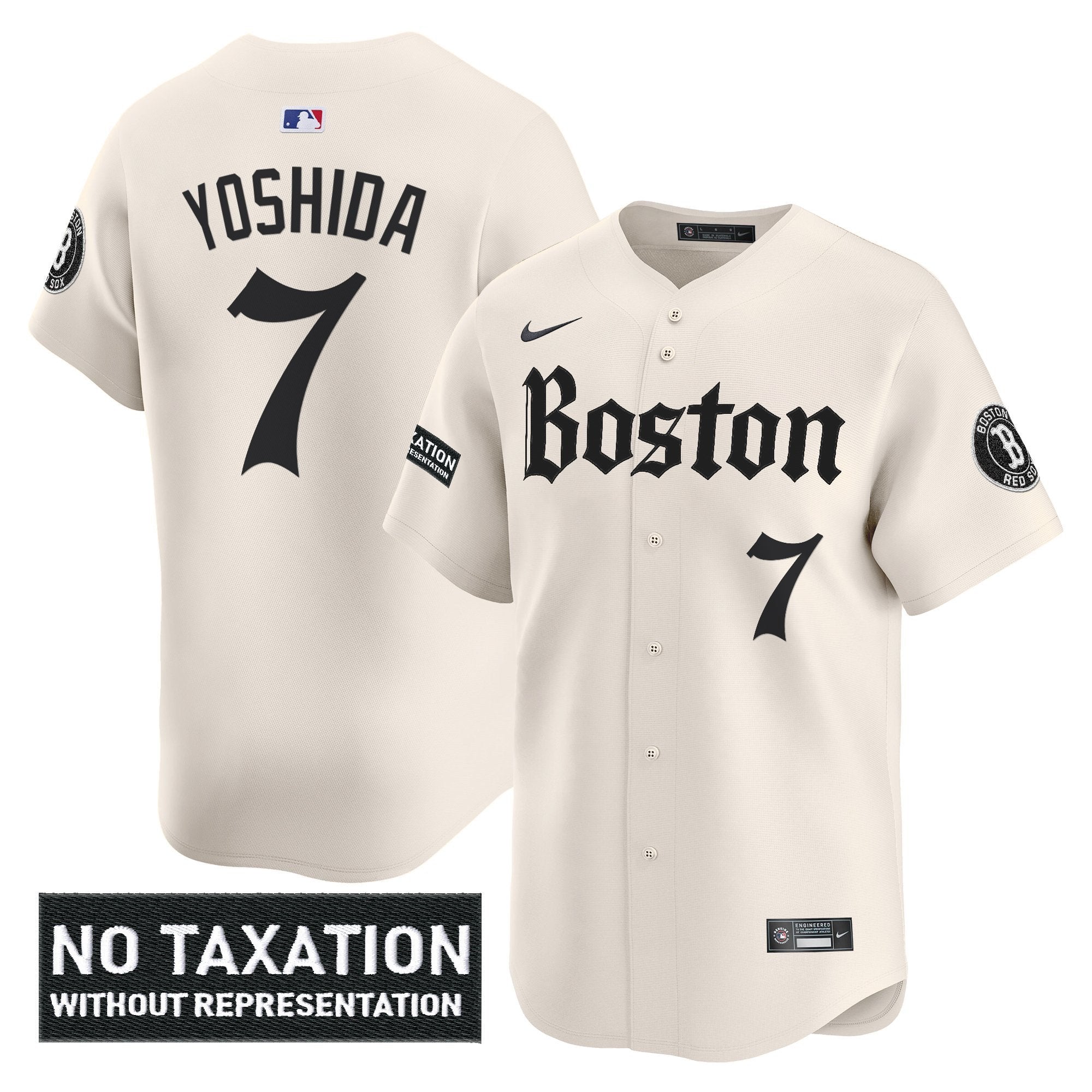 BOS 'Retro Newspaper Edition' Vapor Premier Limited Jersey - Stitched