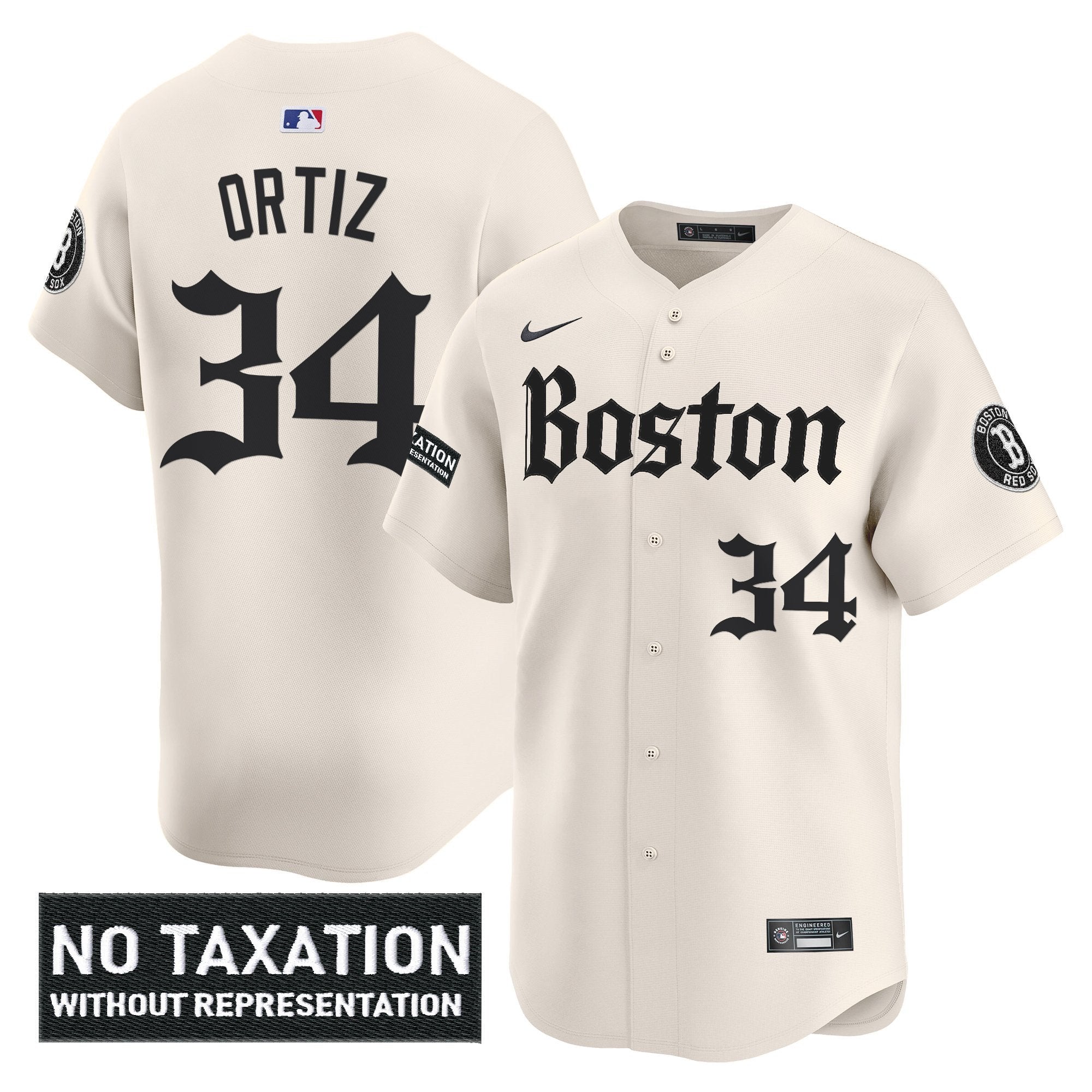 BOS 'Retro Newspaper Edition' Vapor Premier Limited Jersey - Stitched