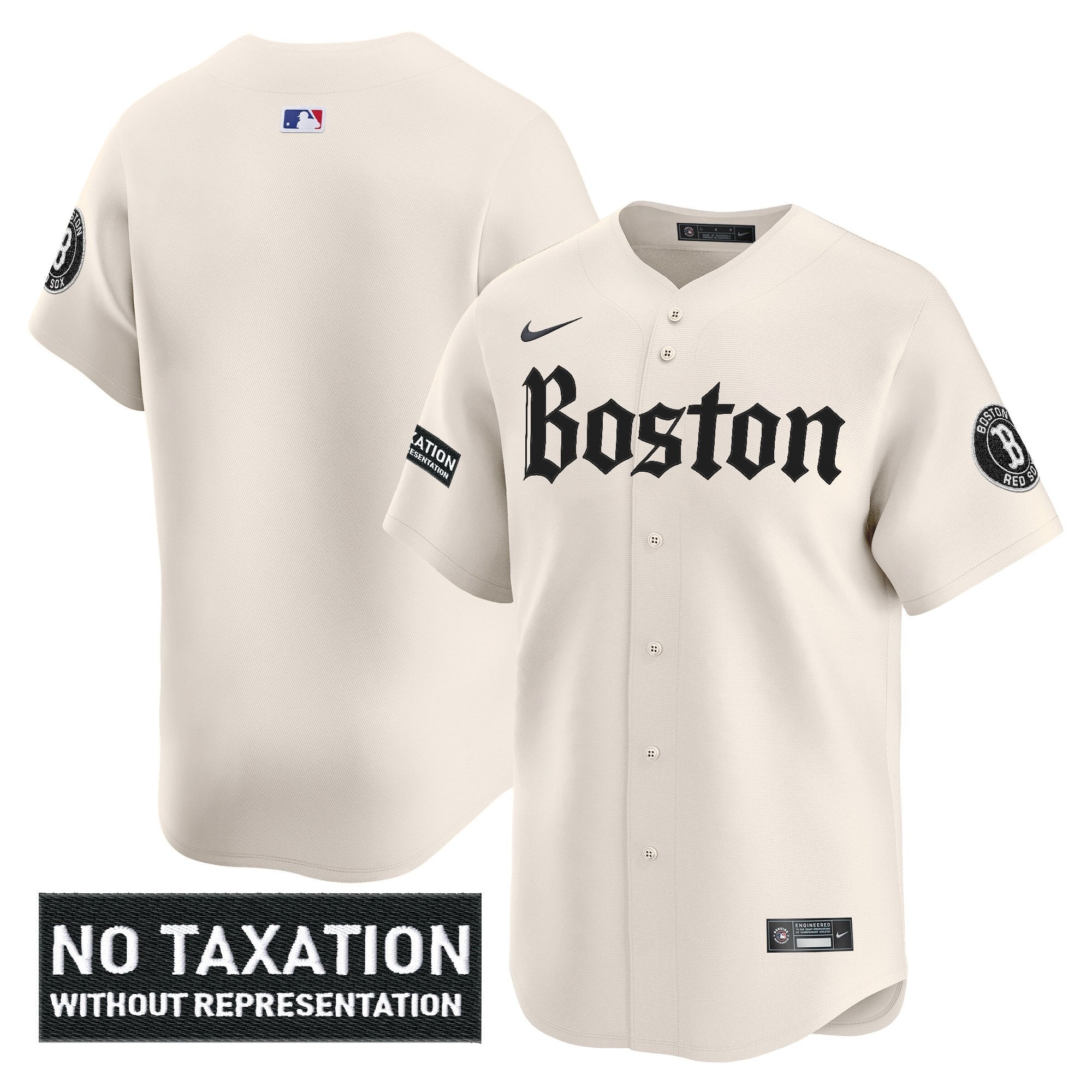 BOS 'Retro Newspaper Edition' Vapor Premier Limited Jersey - Stitched
