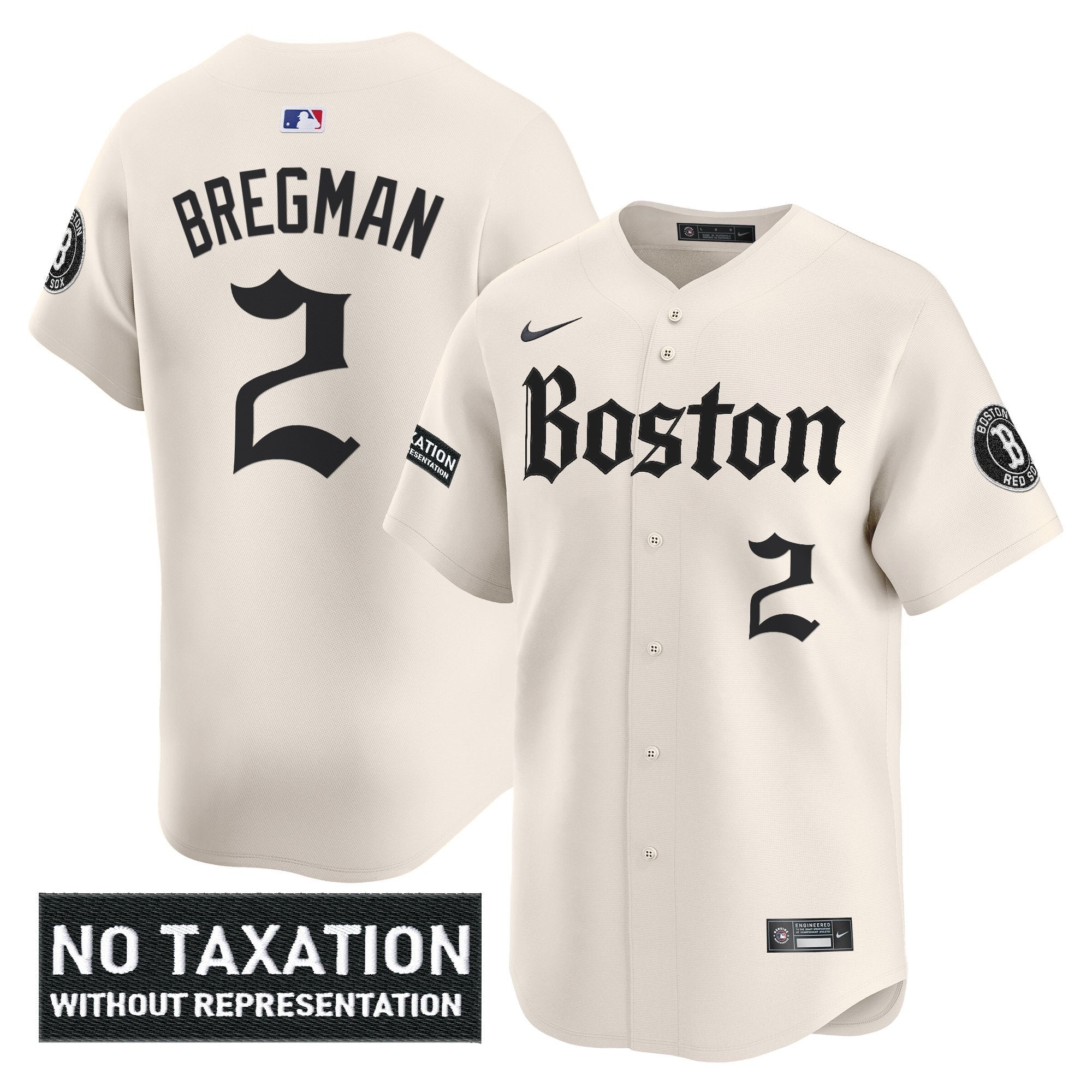 BOS 'Retro Newspaper Edition' Vapor Premier Limited Jersey - Stitched
