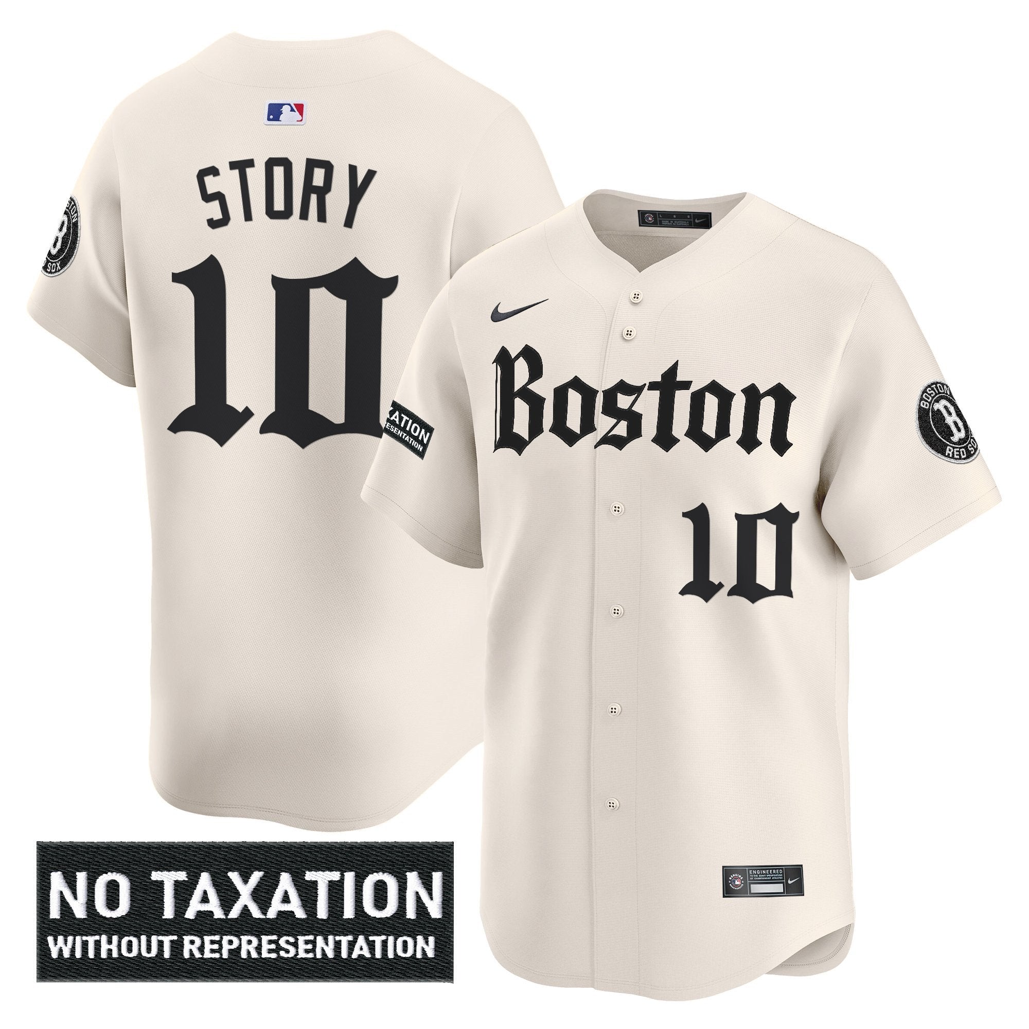 BOS 'Retro Newspaper Edition' Vapor Premier Limited Jersey - Stitched