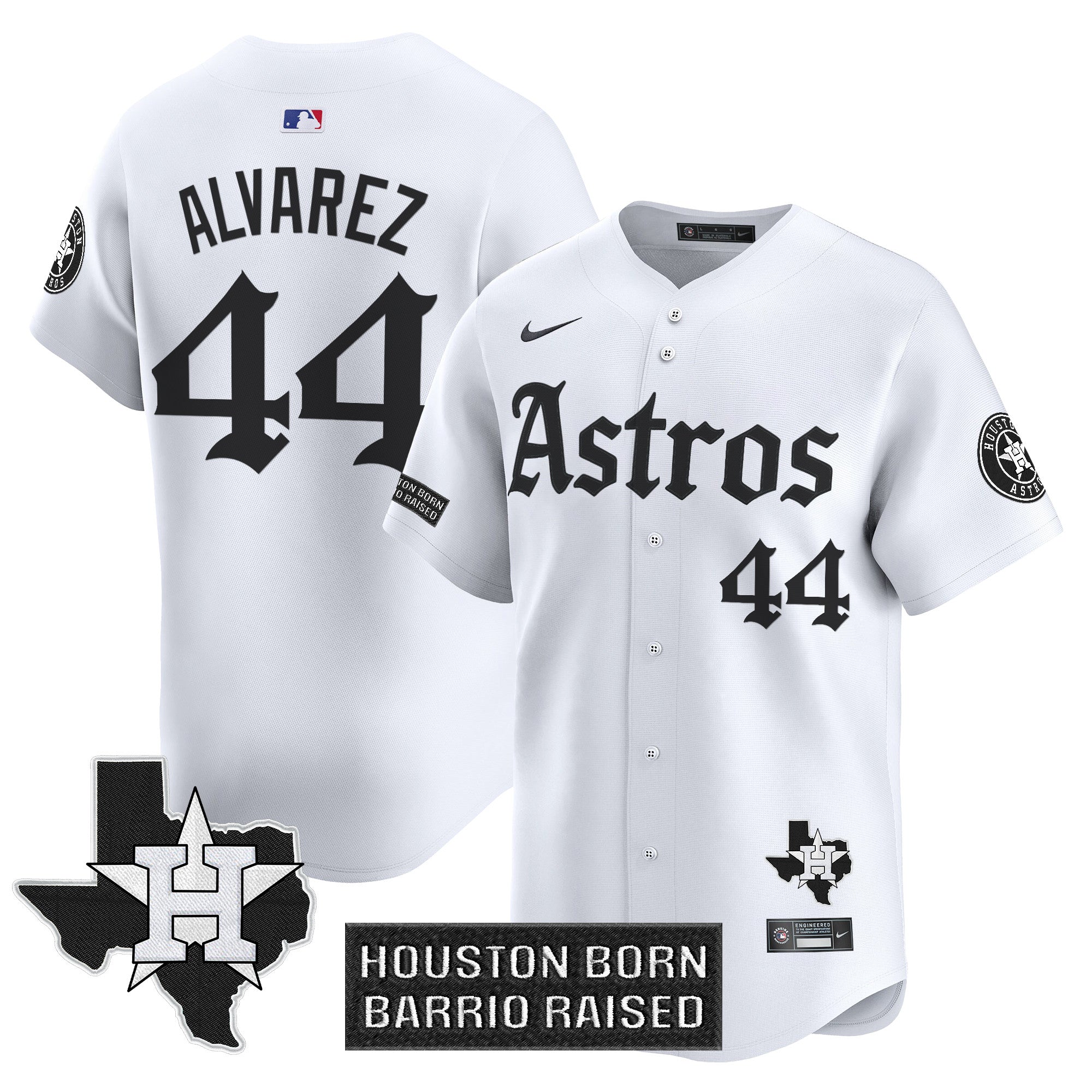 HOU 'Gothic Edition' Vapor Premier Limited Jersey - Stitched