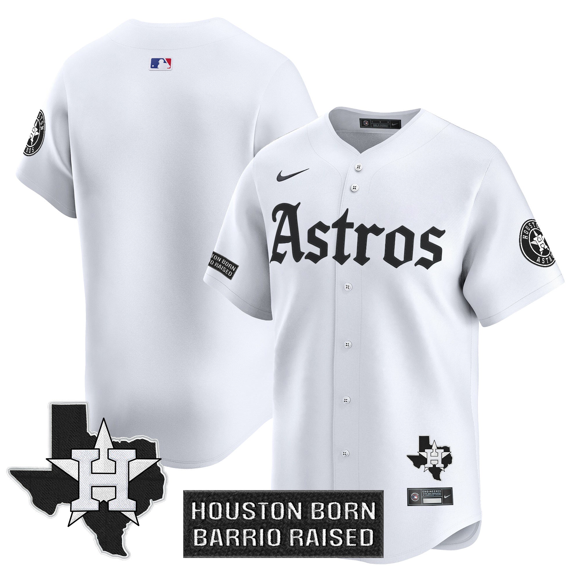 HOU 'Gothic Edition' Vapor Premier Limited Jersey - Stitched