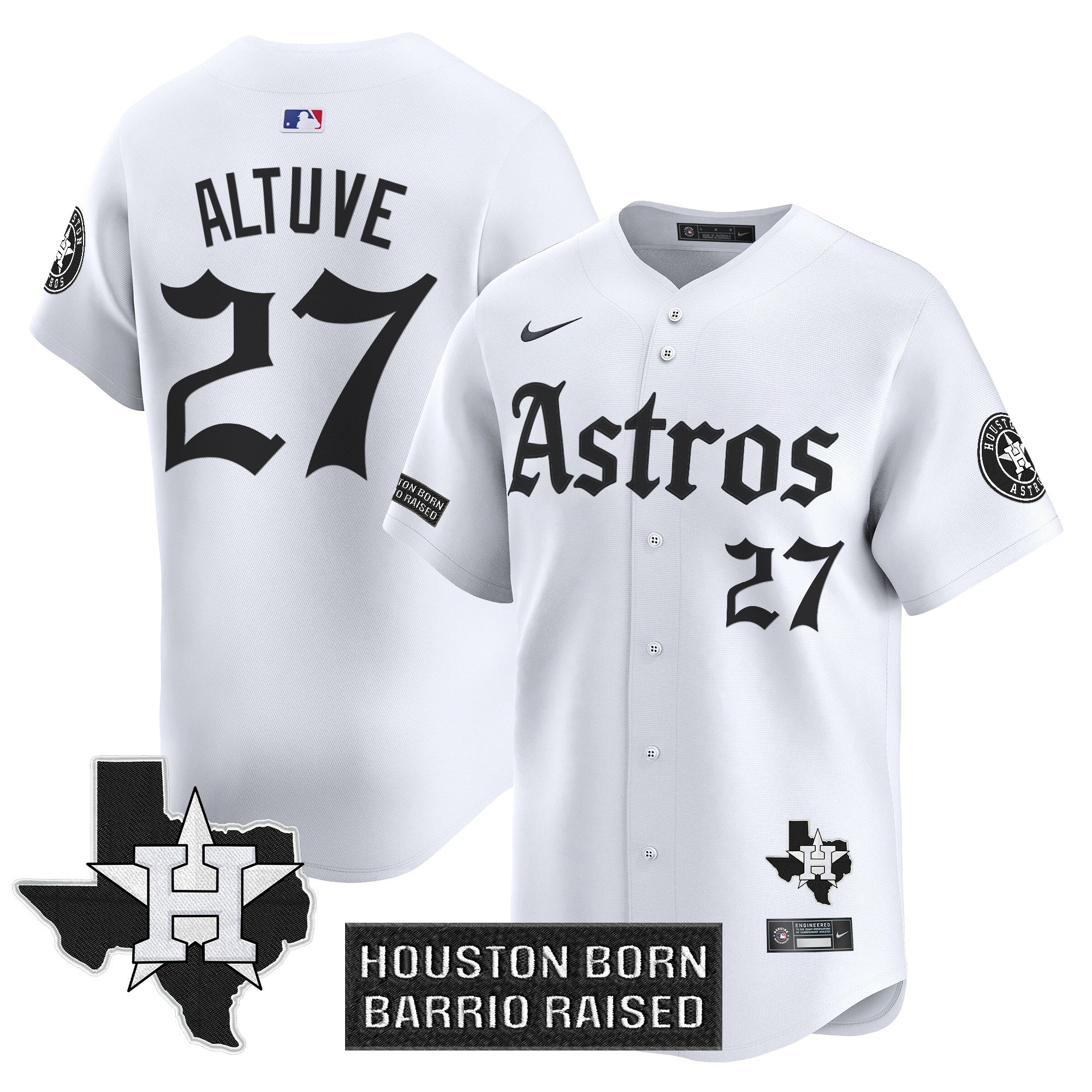 HOU 'Gothic Edition' Vapor Premier Limited Jersey - Stitched