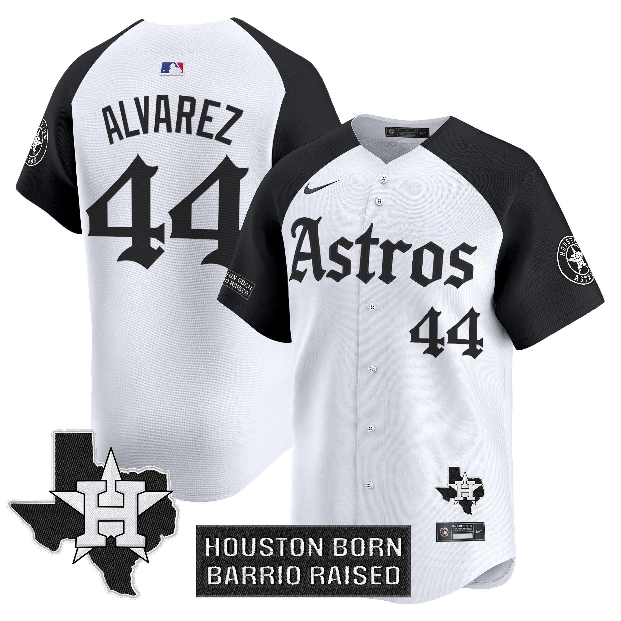 HOU 'Gothic Edition' Vapor Premier Limited Jersey - Stitched