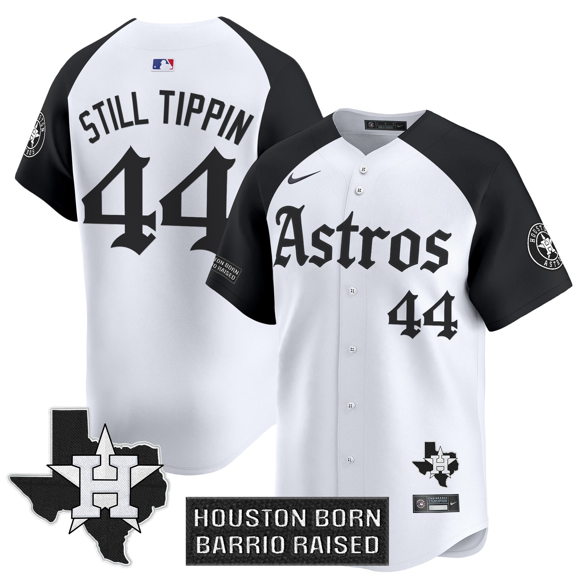 HOU 'Gothic Edition' Vapor Premier Limited Jersey - Stitched