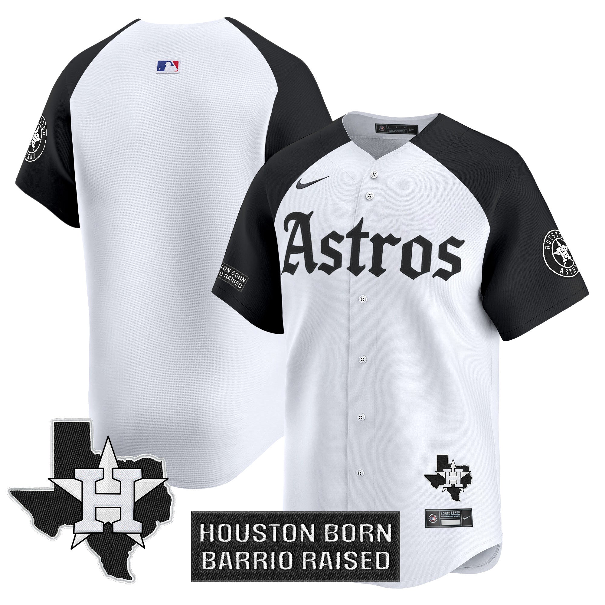 HOU 'Gothic Edition' Vapor Premier Limited Jersey - Stitched