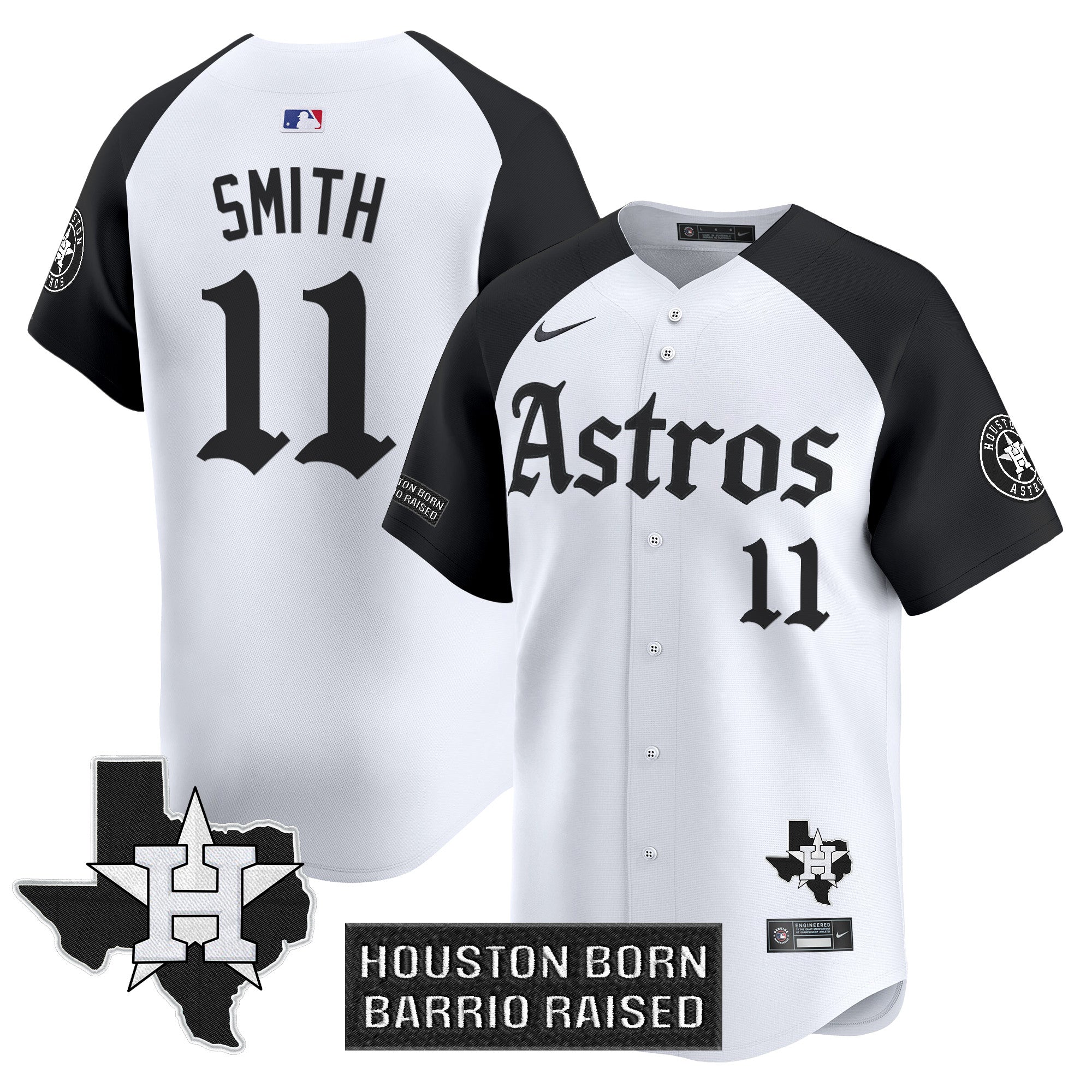 HOU 'Gothic Edition' Vapor Premier Limited Jersey - Stitched