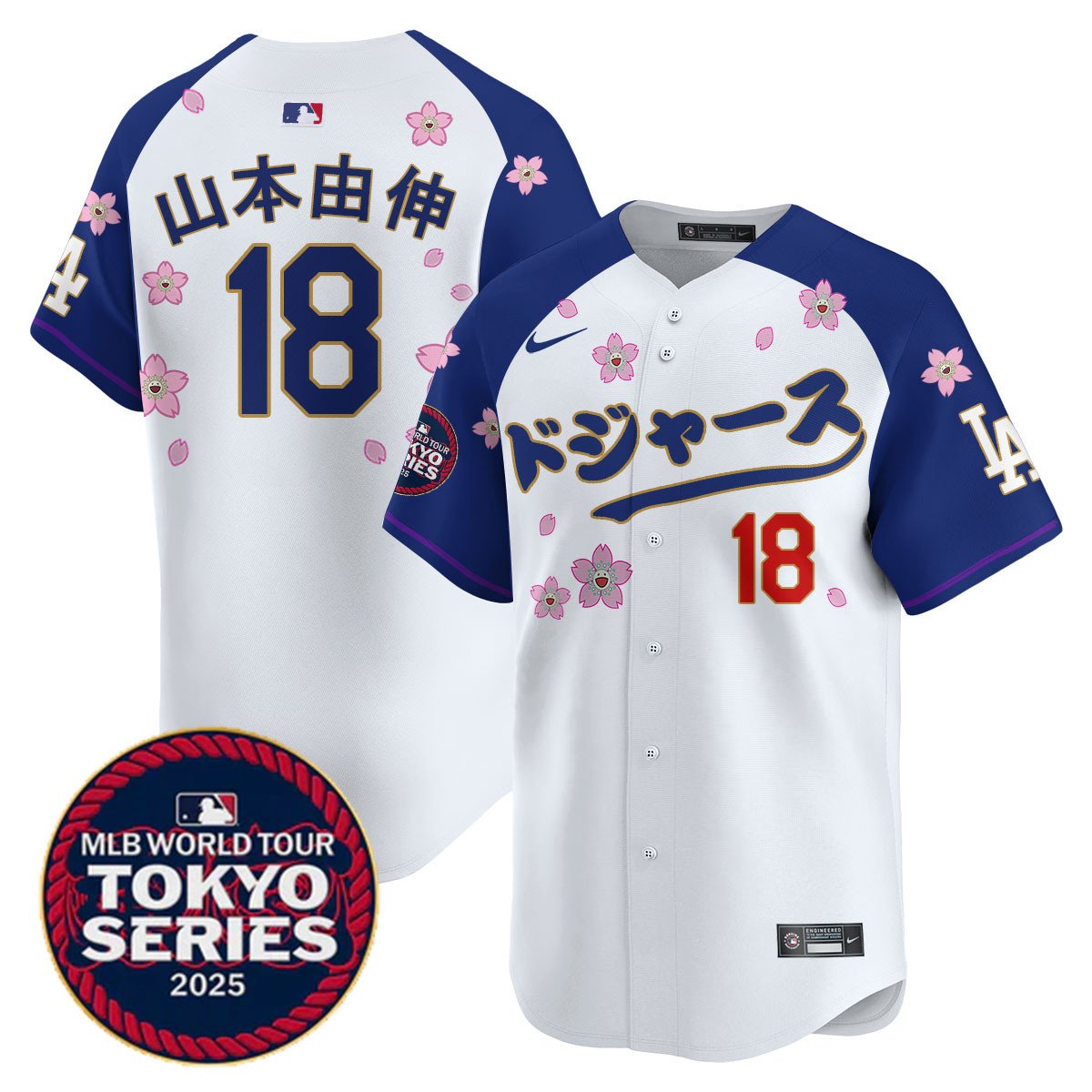 LAD Tokyo Series 2025 Vapor Limited Jersey N6 - Stitched