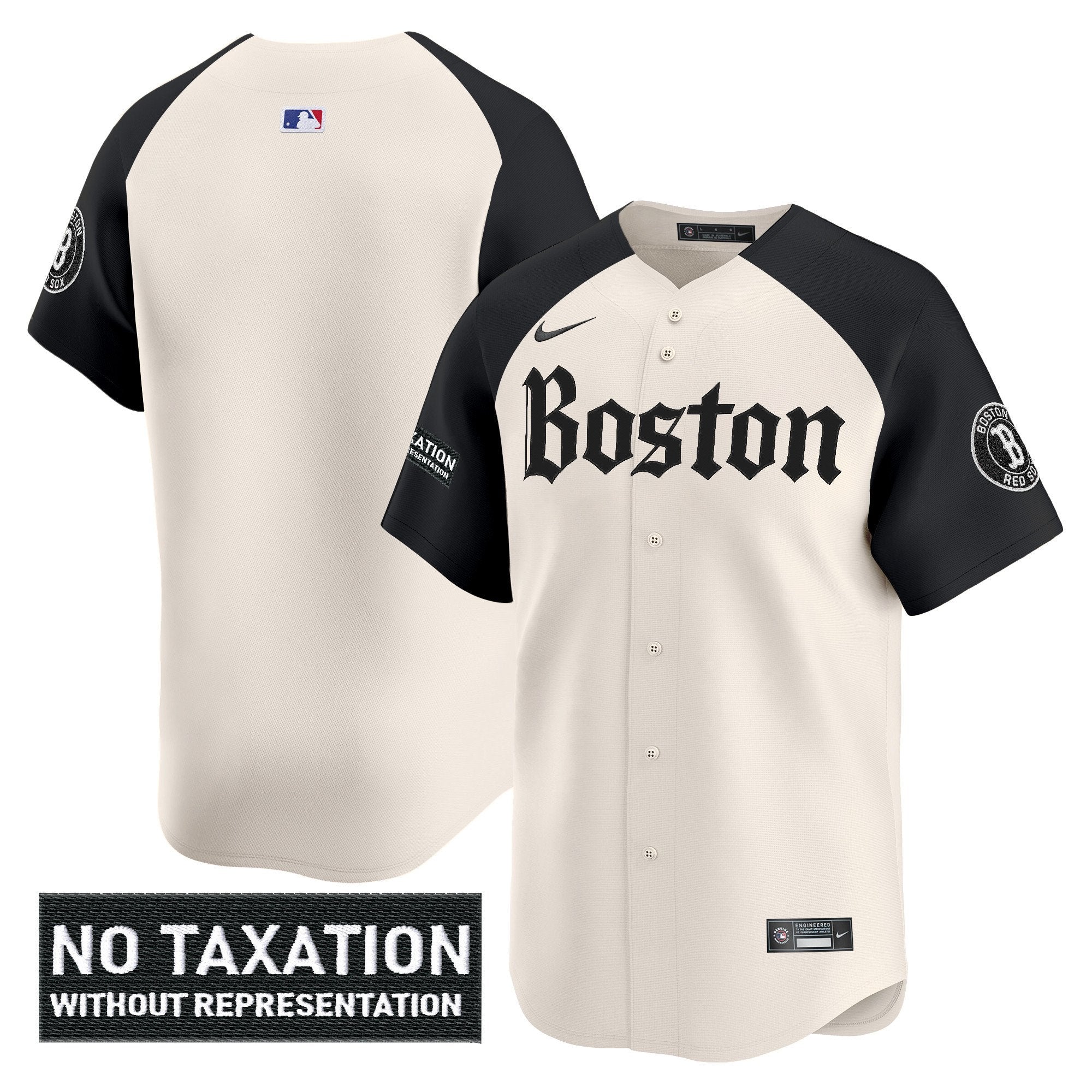BOS 'Retro Newspaper Edition' Vapor Premier Limited Jersey - Stitched