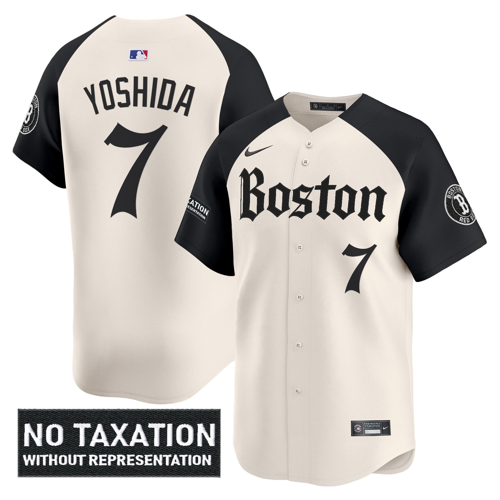 BOS 'Retro Newspaper Edition' Vapor Premier Limited Jersey - Stitched