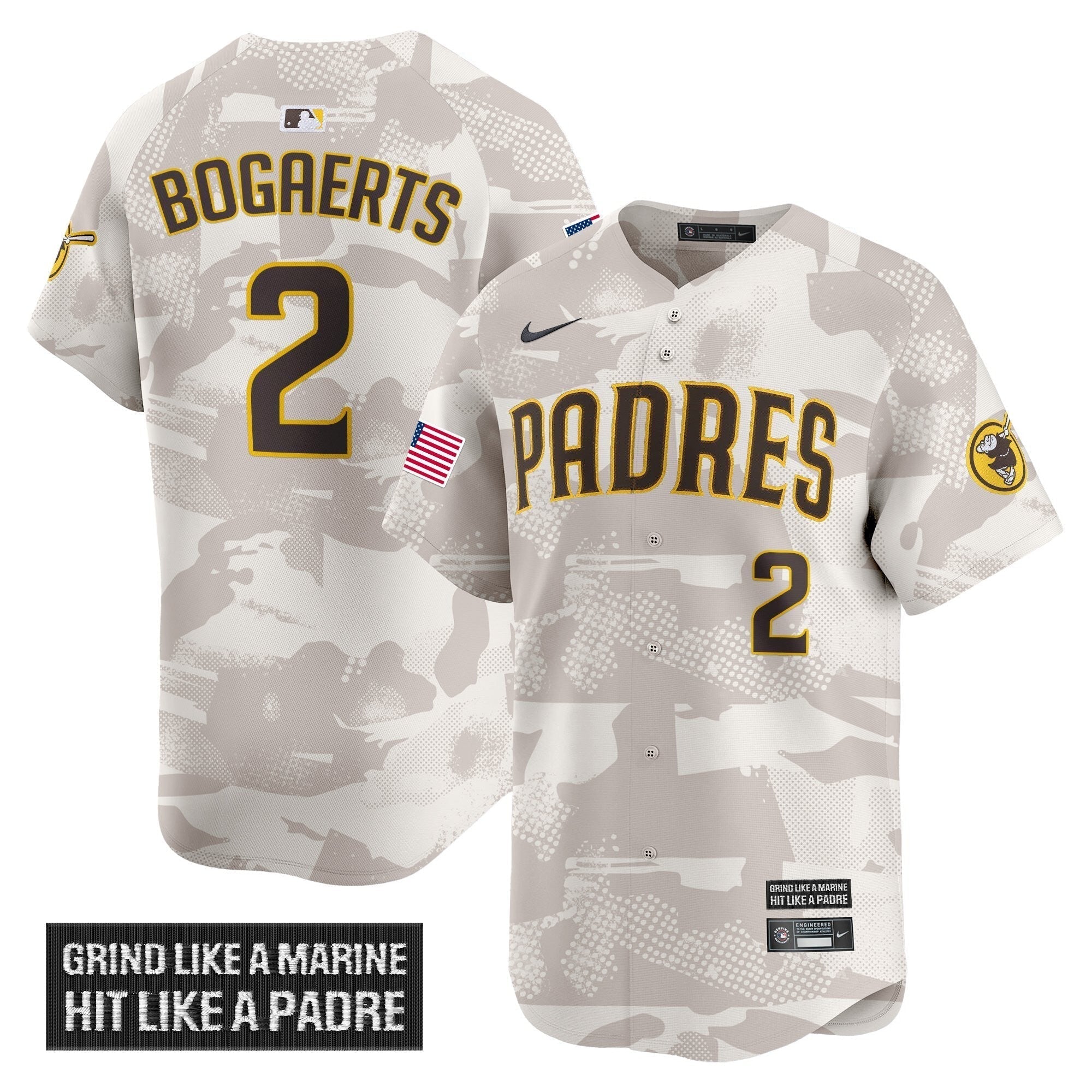 SD 2025 Armed Forces Day Vapor Premier Limited Jersey - Stitched