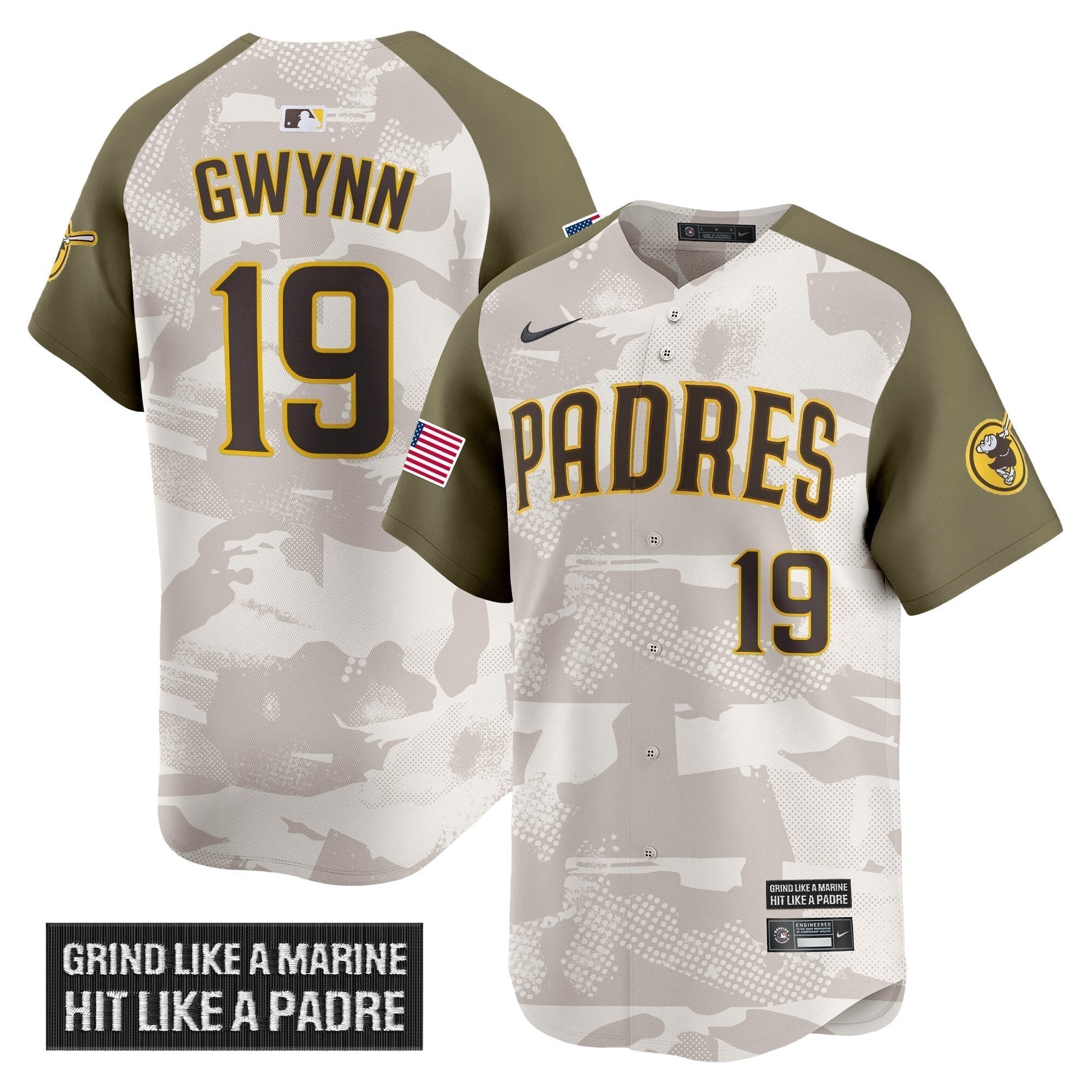SD 2025 Armed Forces Day Vapor Premier Limited Jersey - Stitched