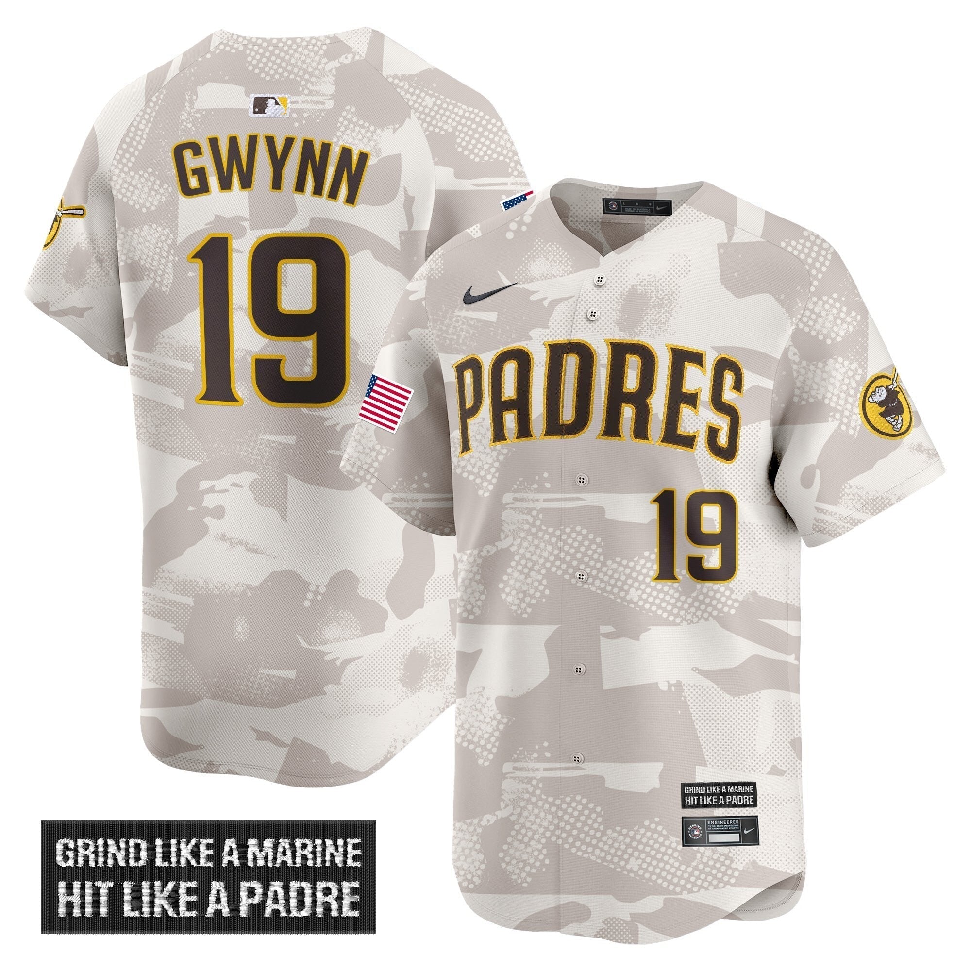 SD 2025 Armed Forces Day Vapor Premier Limited Jersey - Stitched