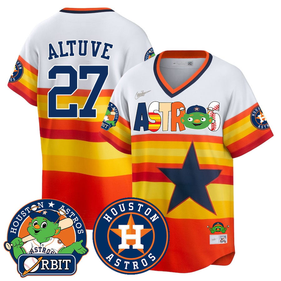 HOU Orbit Vapor Premier Jersey - Stitched