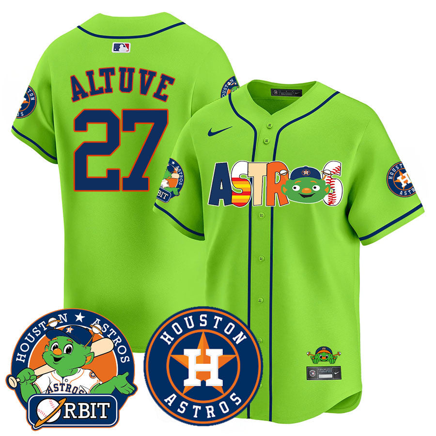 HOU Orbit Vapor Premier Jersey - Stitched