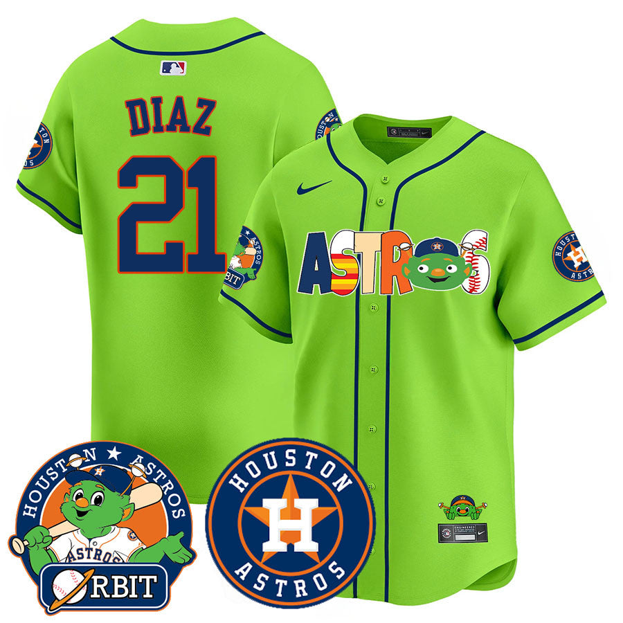 HOU Orbit Vapor Premier Jersey - Stitched