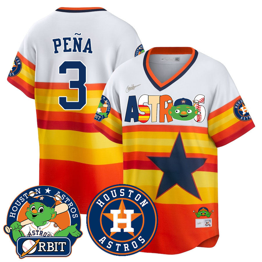 HOU Orbit Vapor Premier Jersey - Stitched