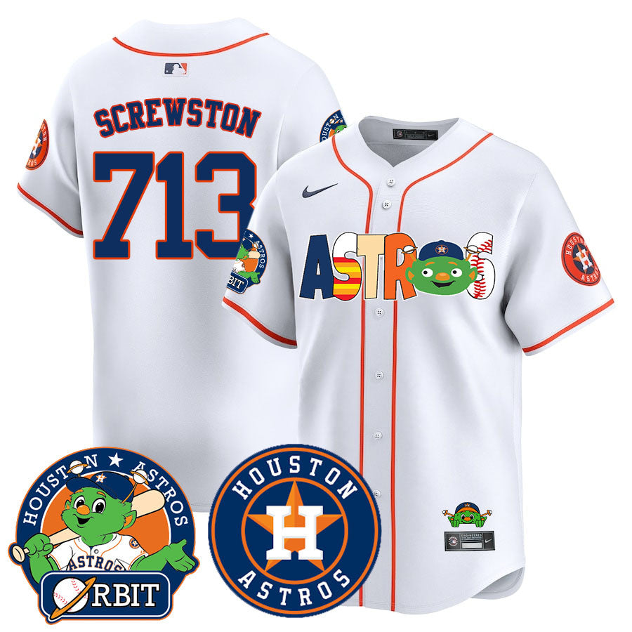 HOU Orbit Vapor Premier Jersey - Stitched