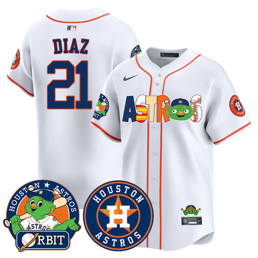 HOU Orbit Vapor Premier Jersey - Stitched