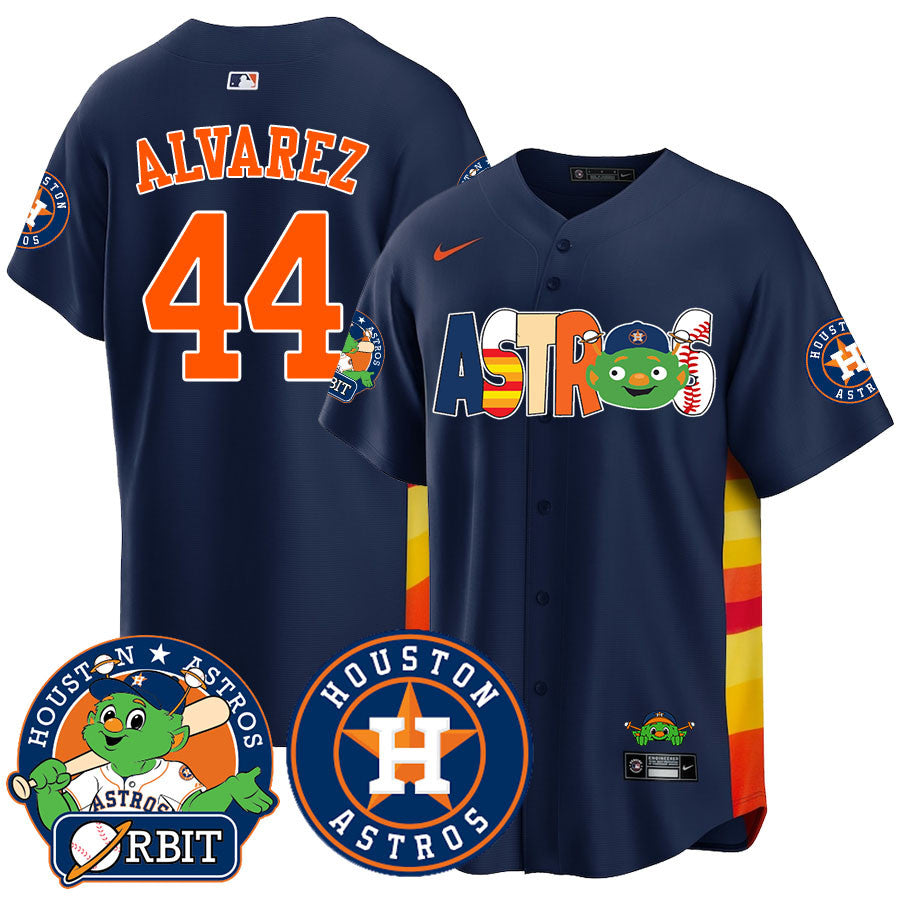 HOU Orbit Vapor Premier Jersey - Stitched