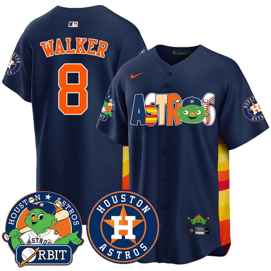 HOU Orbit Vapor Premier Jersey - Stitched