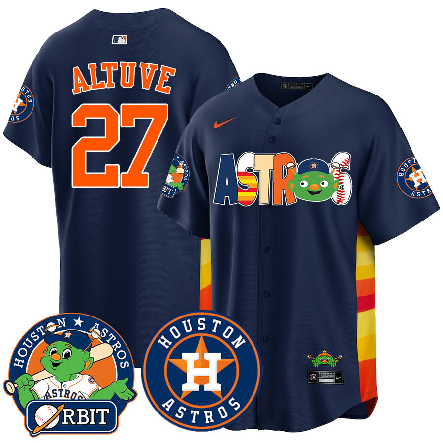 HOU Orbit Vapor Premier Jersey - Stitched