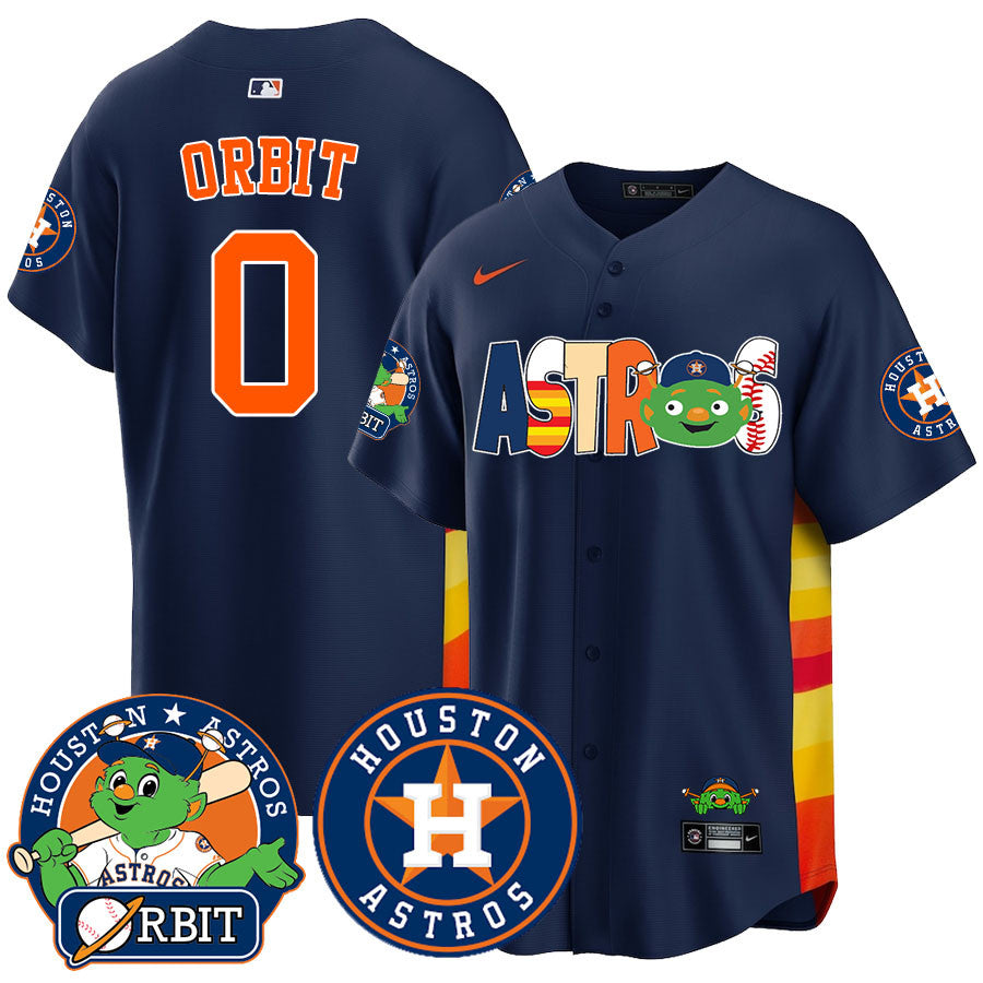 HOU Orbit Vapor Premier Jersey - Stitched