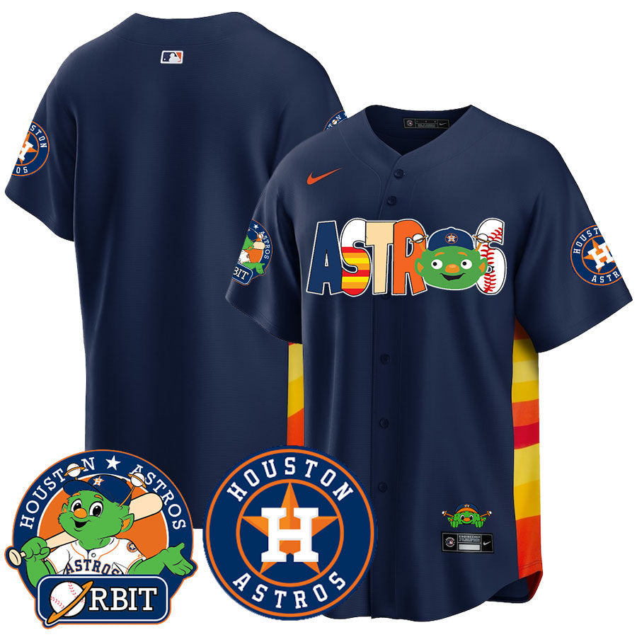 HOU Orbit Vapor Premier Jersey - Stitched