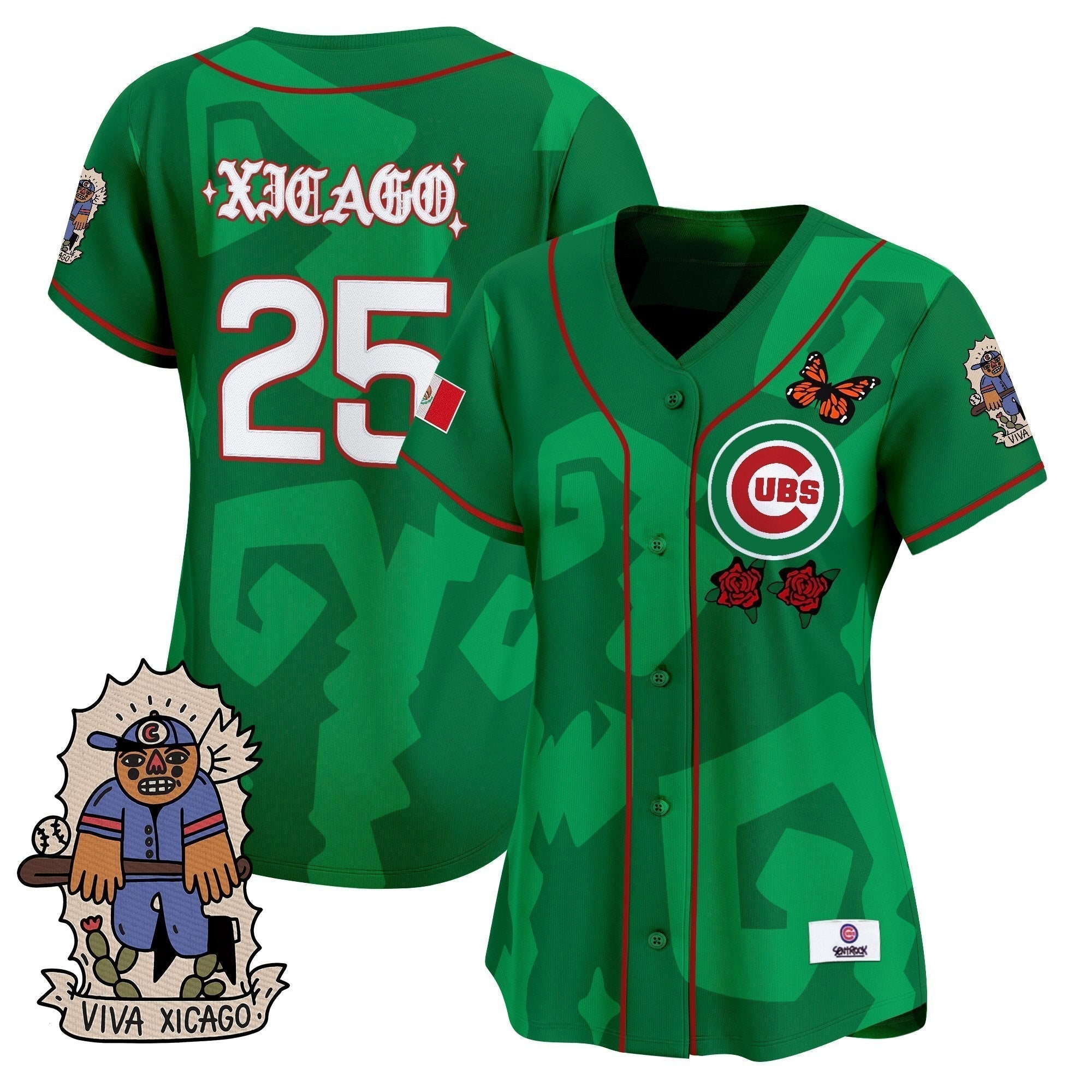 Women's 2025 CHC Mexican Heritage Vapor Premier Limited Jersey - Stitched