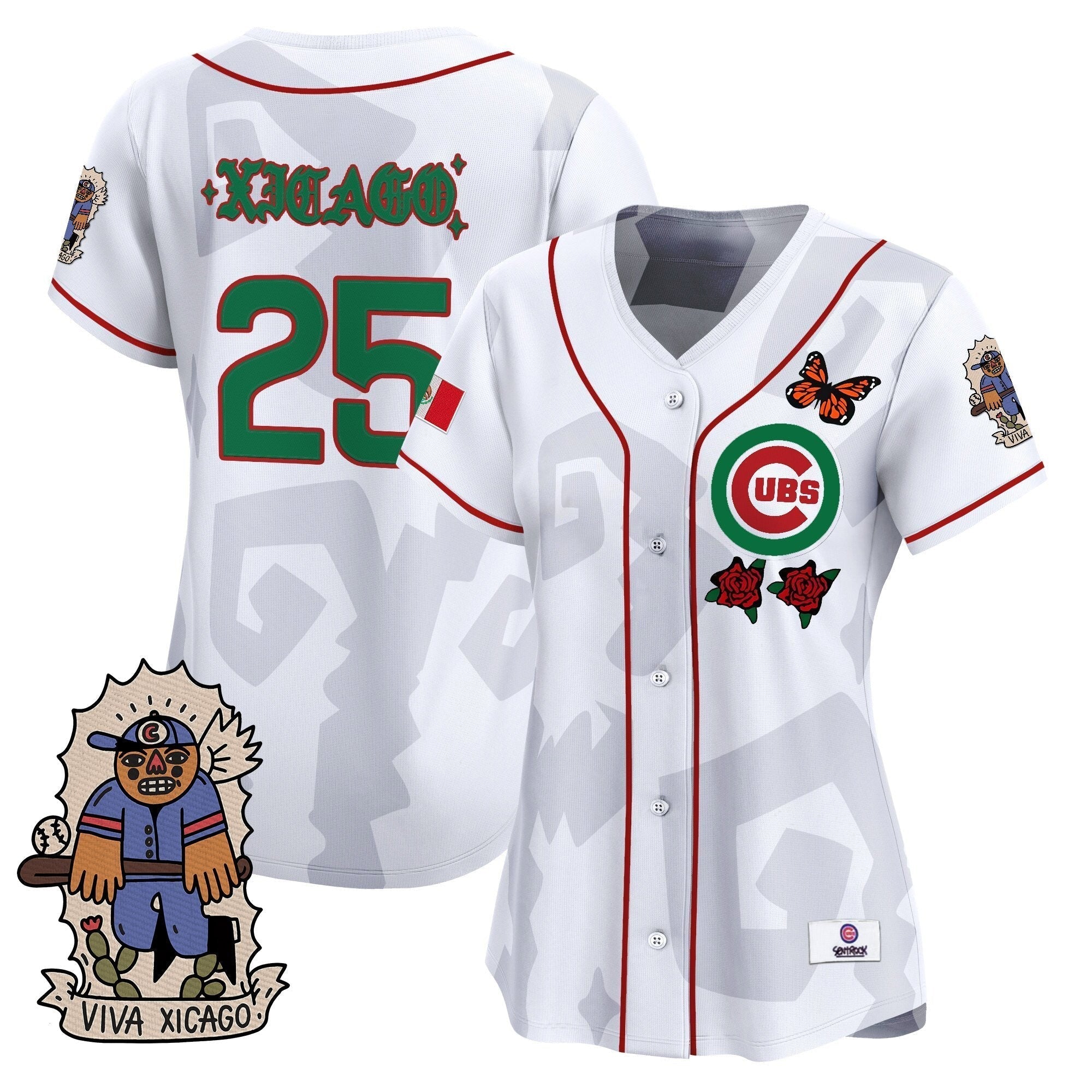 Women's 2025 CHC Mexican Heritage Vapor Premier Limited Jersey - Stitched
