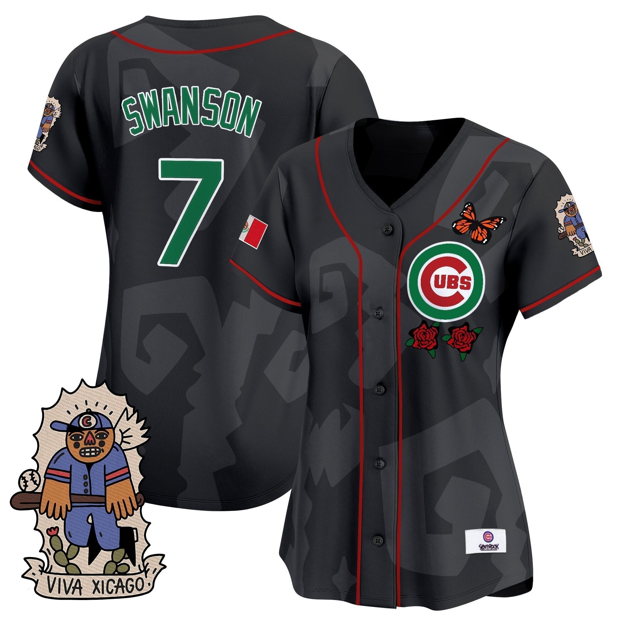 Women's 2025 CHC Mexican Heritage Vapor Premier Limited Jersey - Stitched