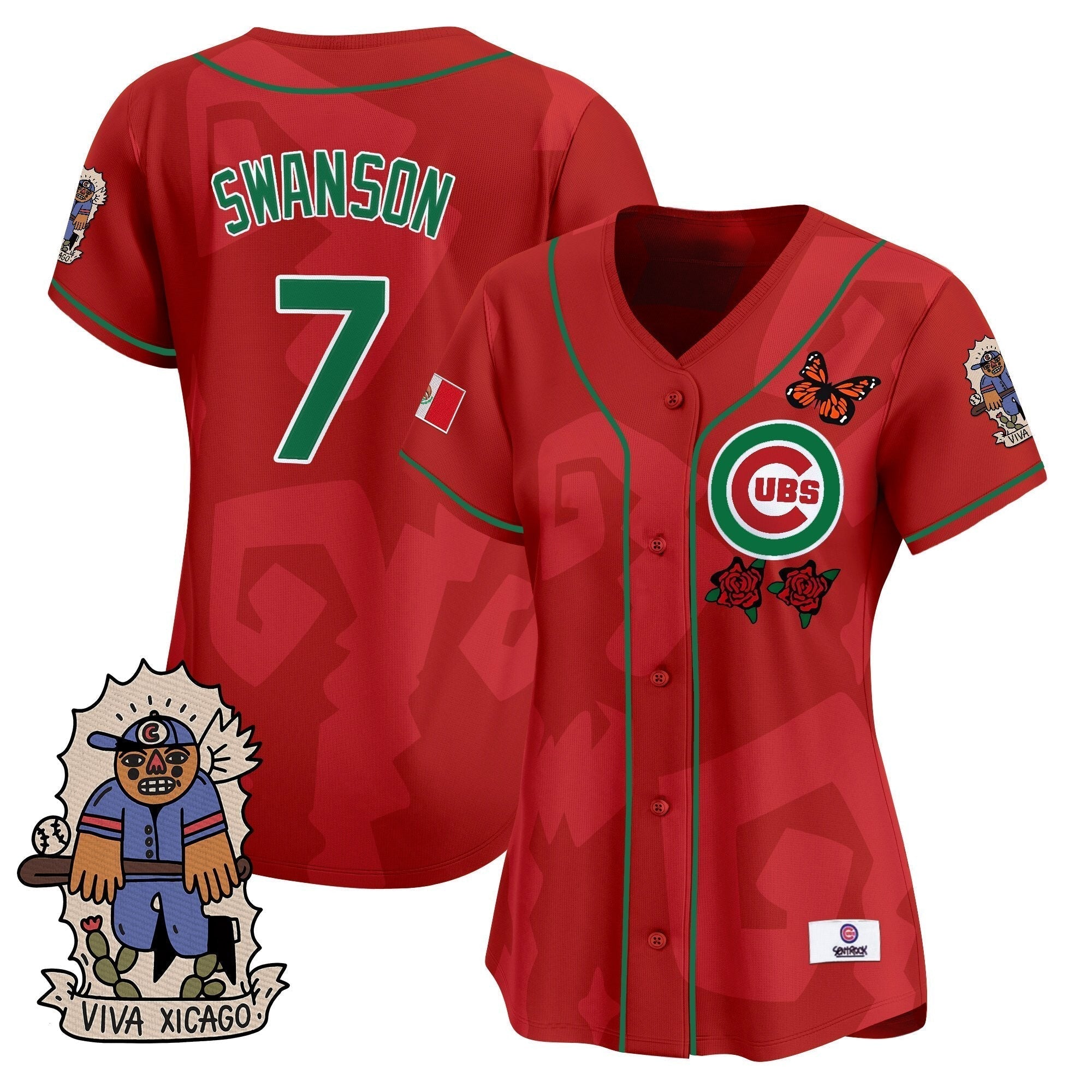 Women's 2025 CHC Mexican Heritage Vapor Premier Limited Jersey - Stitched