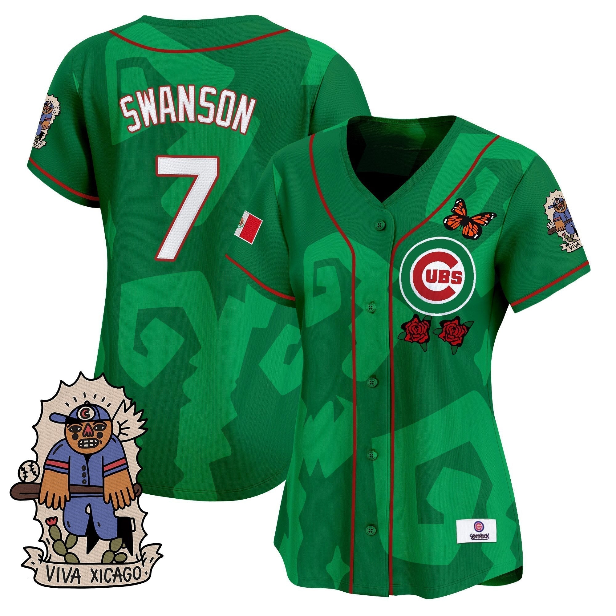 Women's 2025 CHC Mexican Heritage Vapor Premier Limited Jersey - Stitched