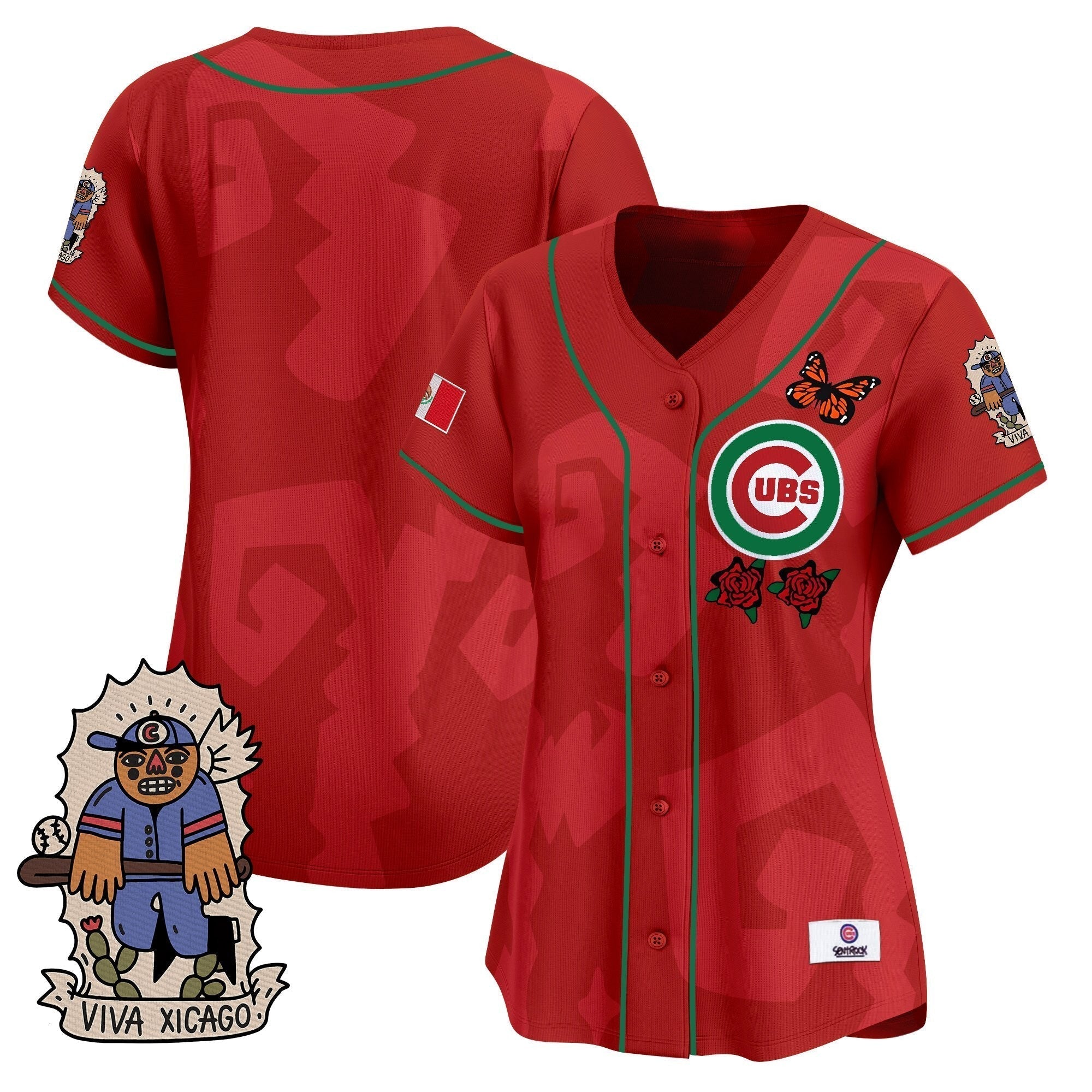 Women's 2025 CHC Mexican Heritage Vapor Premier Limited Jersey - Stitched