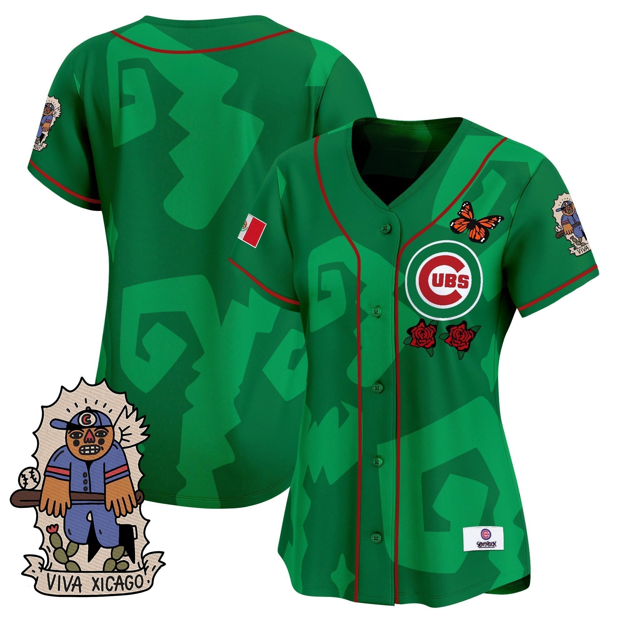 Women's 2025 CHC Mexican Heritage Vapor Premier Limited Jersey - Stitched