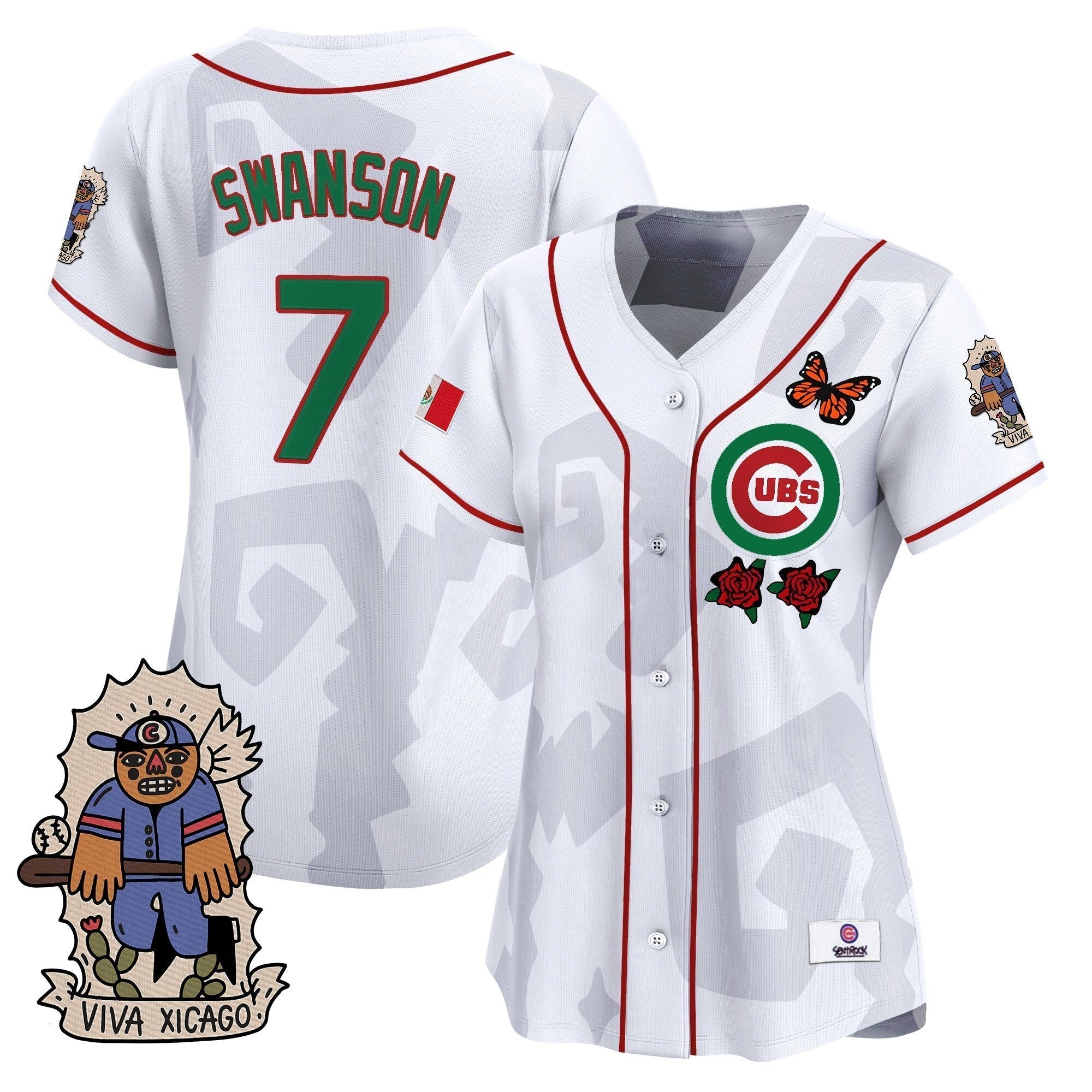 Women's 2025 CHC Mexican Heritage Vapor Premier Limited Jersey - Stitched