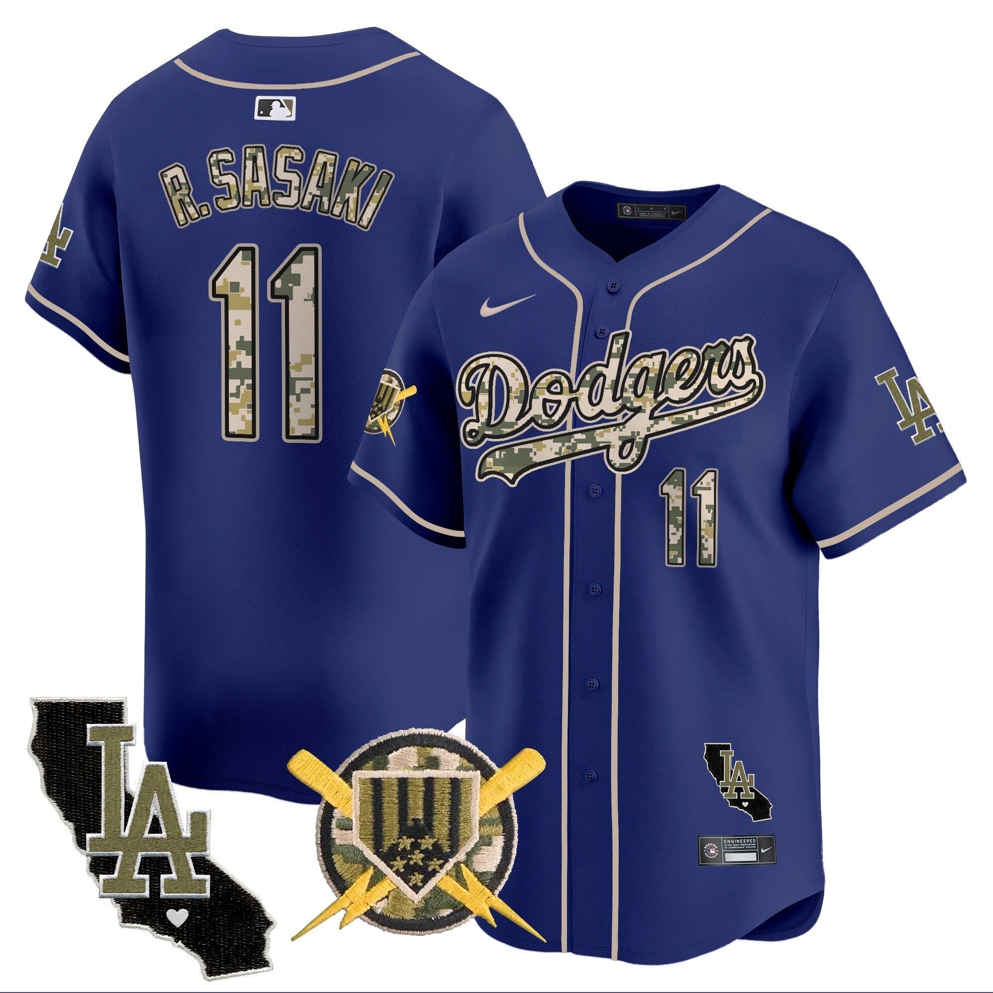 LAD Armed Forces Day Vapor Premier Limited Jersey - All Stitched