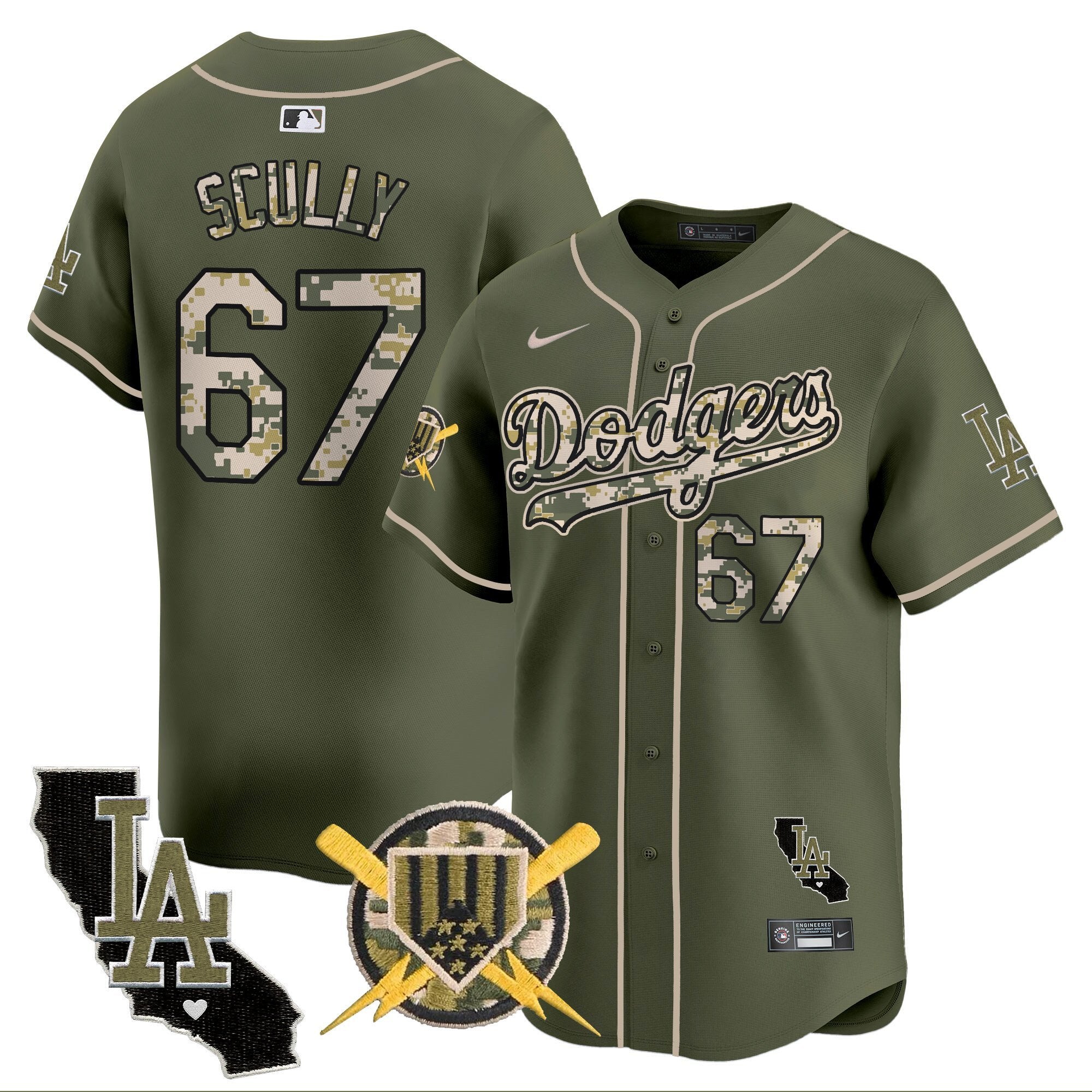 LAD Armed Forces Day Vapor Premier Limited Jersey - All Stitched