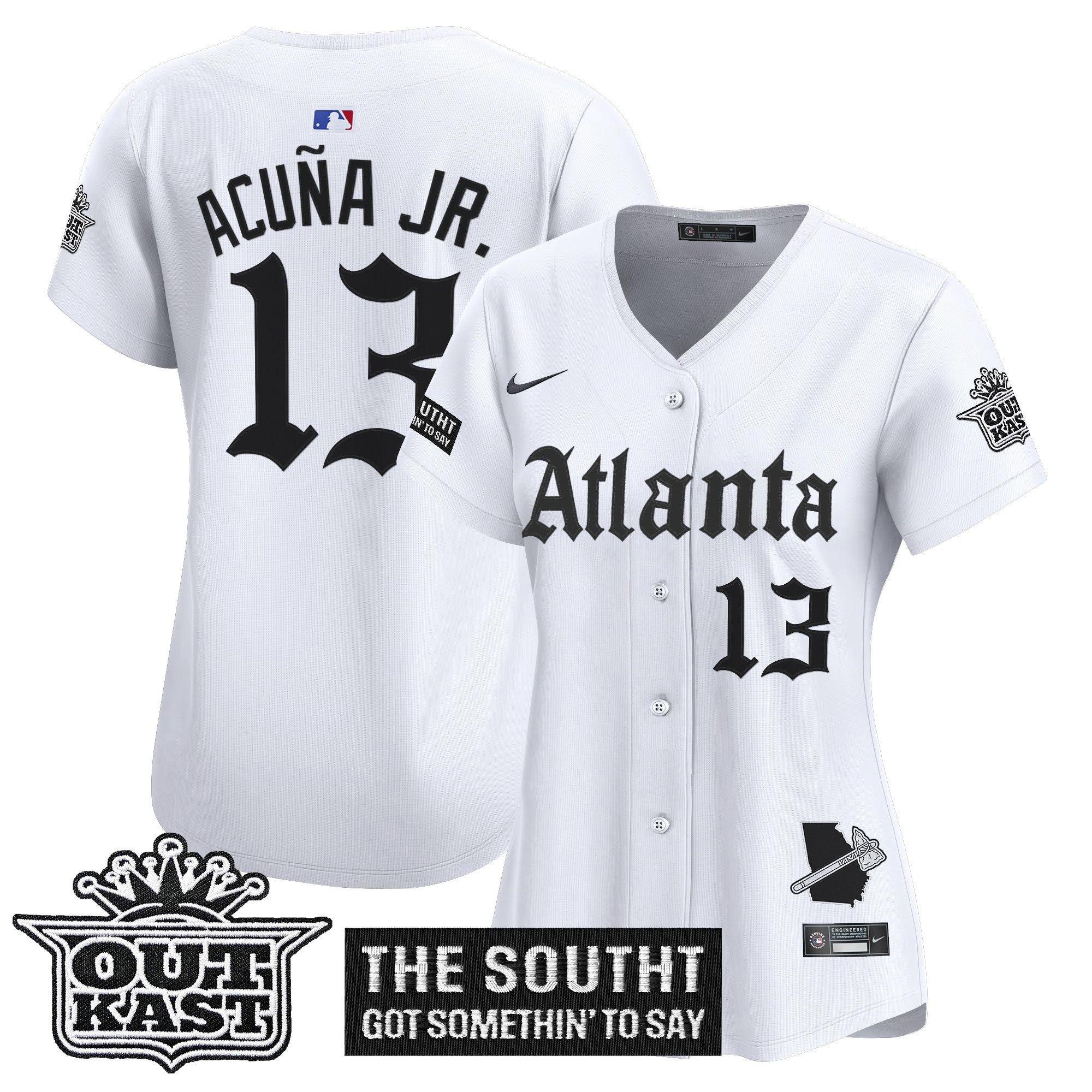 Women's ATL 'Gothic South x Outkast Edition' Vapor Premier Limited Jersey - Stitched