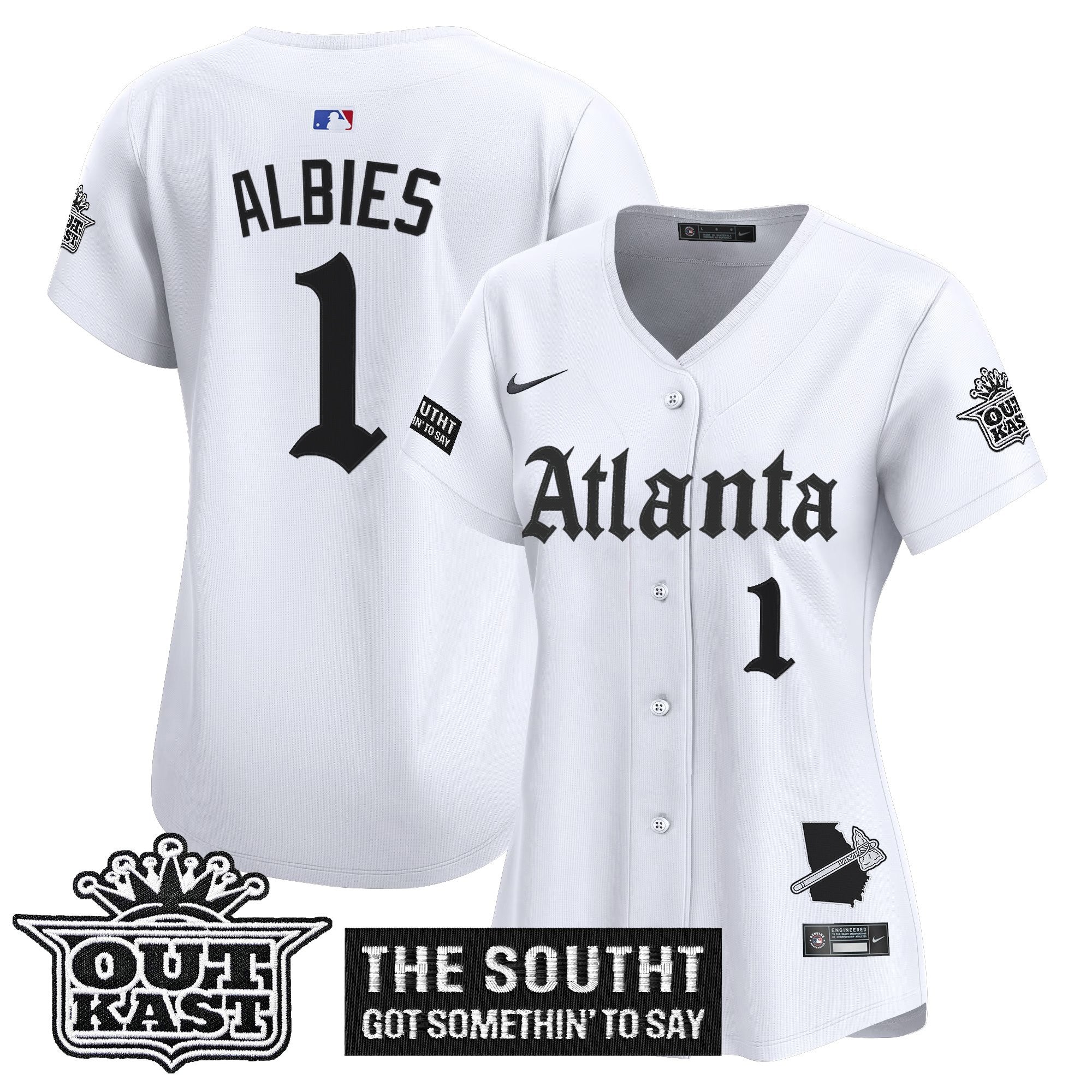 Women's ATL 'Gothic South x Outkast Edition' Vapor Premier Limited Jersey - Stitched